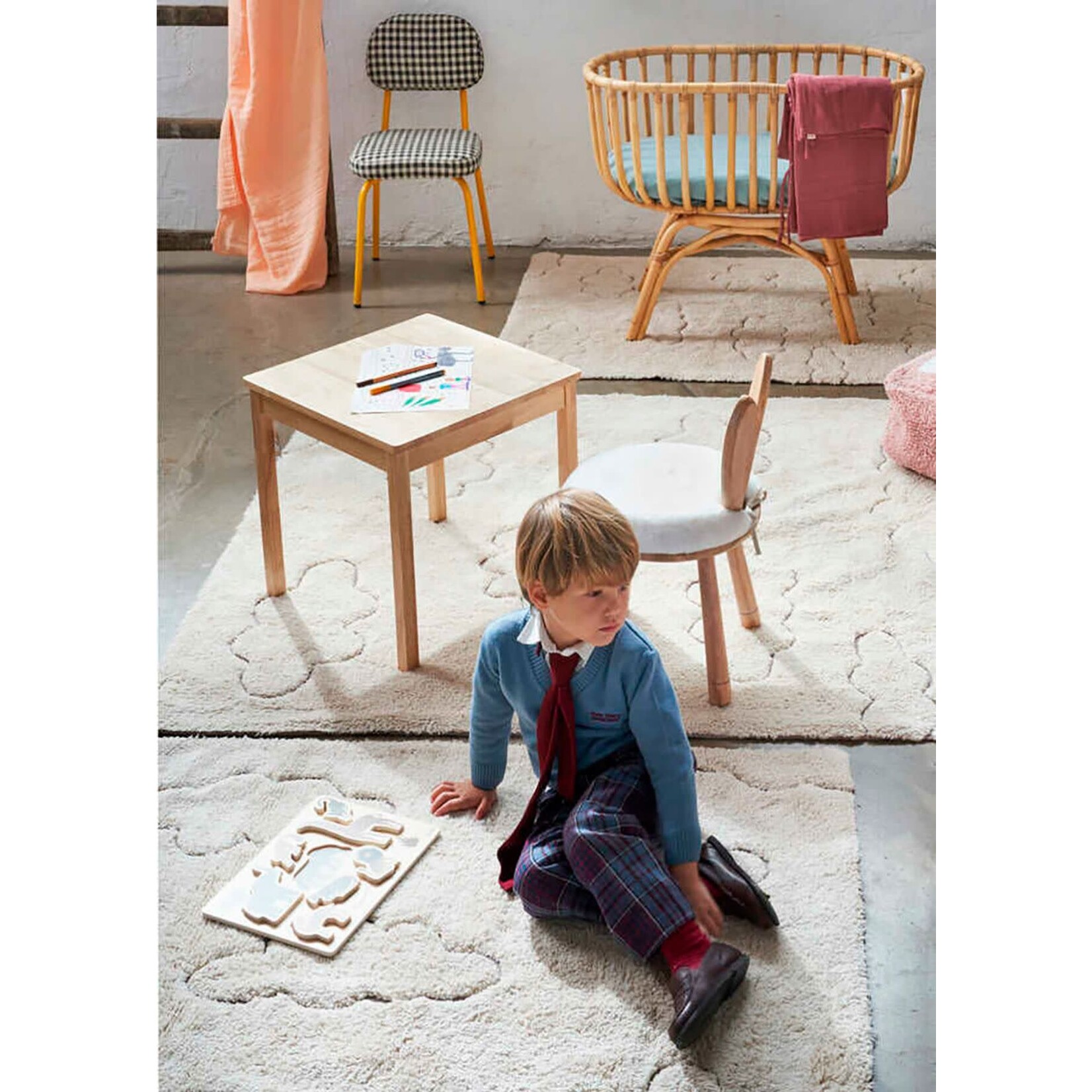 Lorena Canals Lorena Canals RugCycled washable rug Clouds