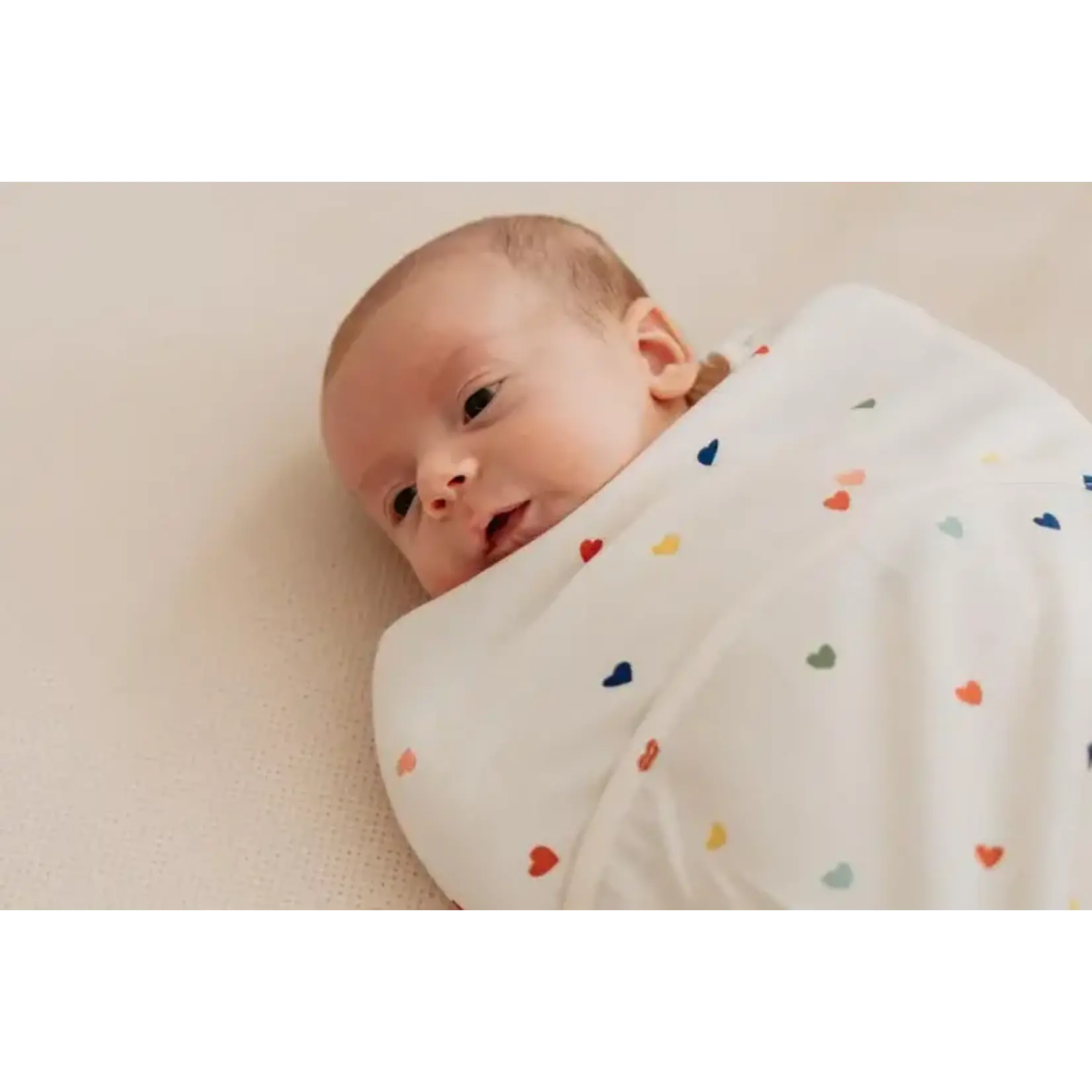 Puckababy Puckababy - The Original - Piep - 0/3 M - Cotton - Hearts Confetti