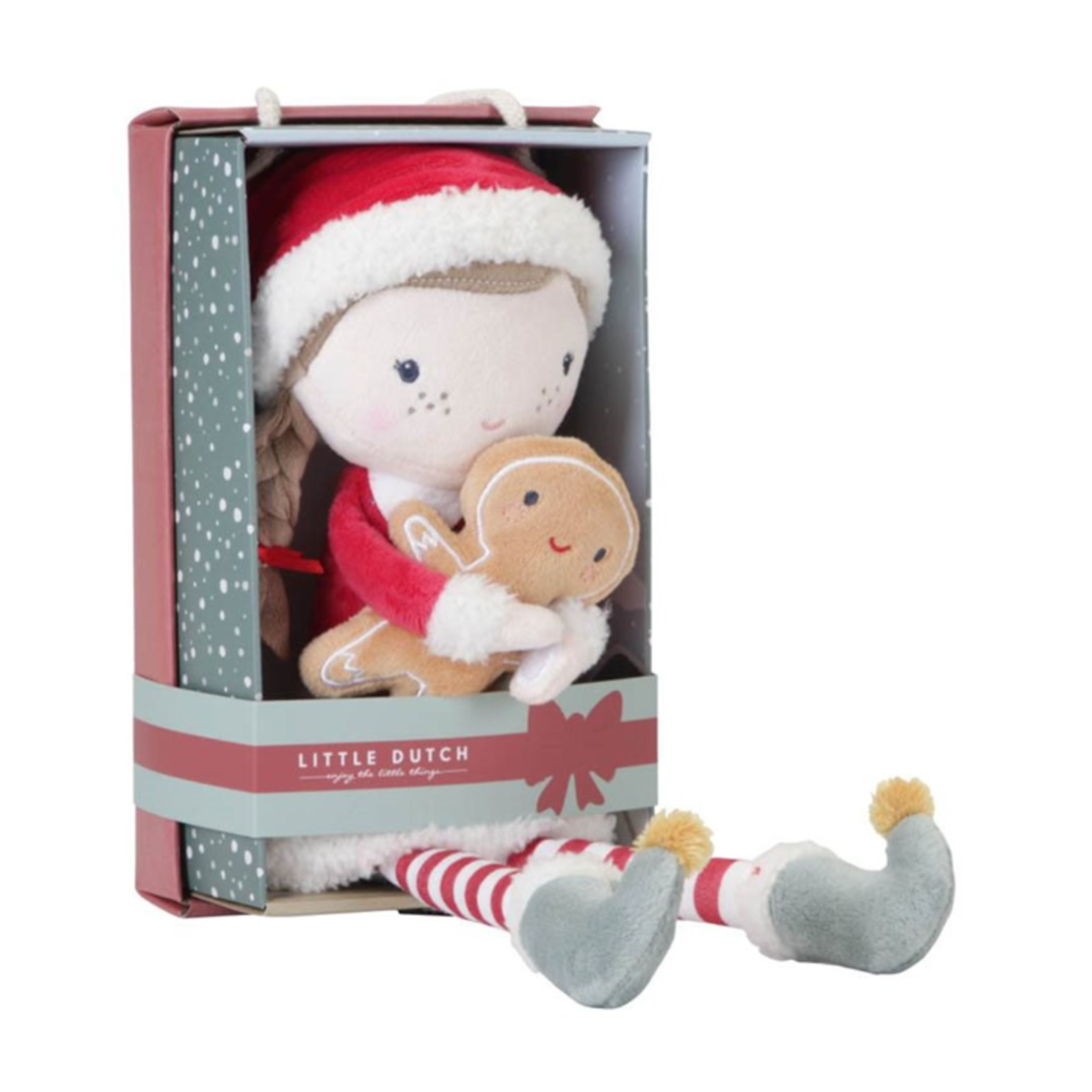 Little Dutch Toys - Knuffelpop kerst Rosa 35cm