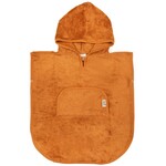 Timboo Timboo - Poncho V-Neck (2-4Y) - Inca Rust