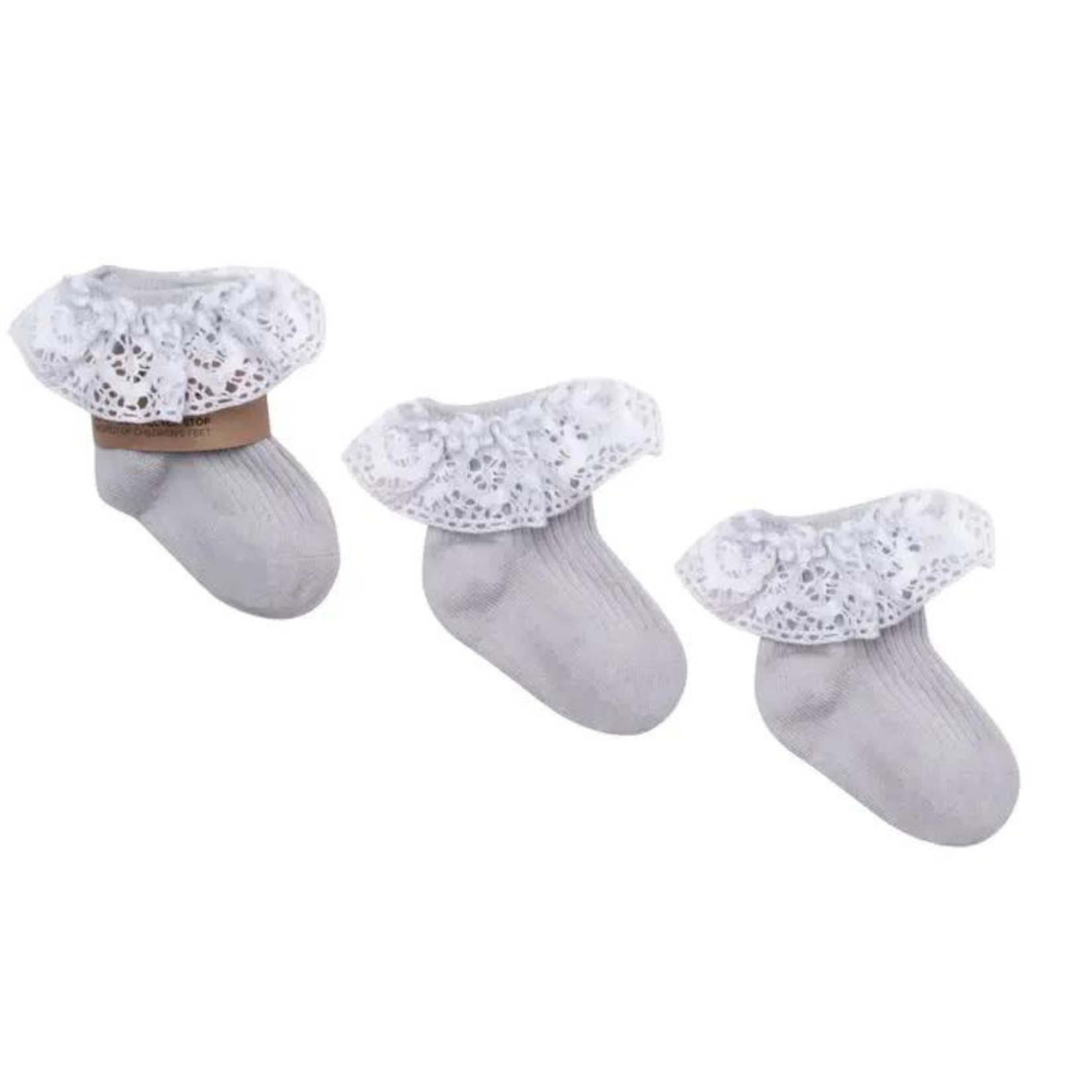 Mama's Feet - Sokken Vintage Love Grey