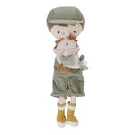 Little Dutch Toys - LD Knuffelpop boer Jim met kip 35cm