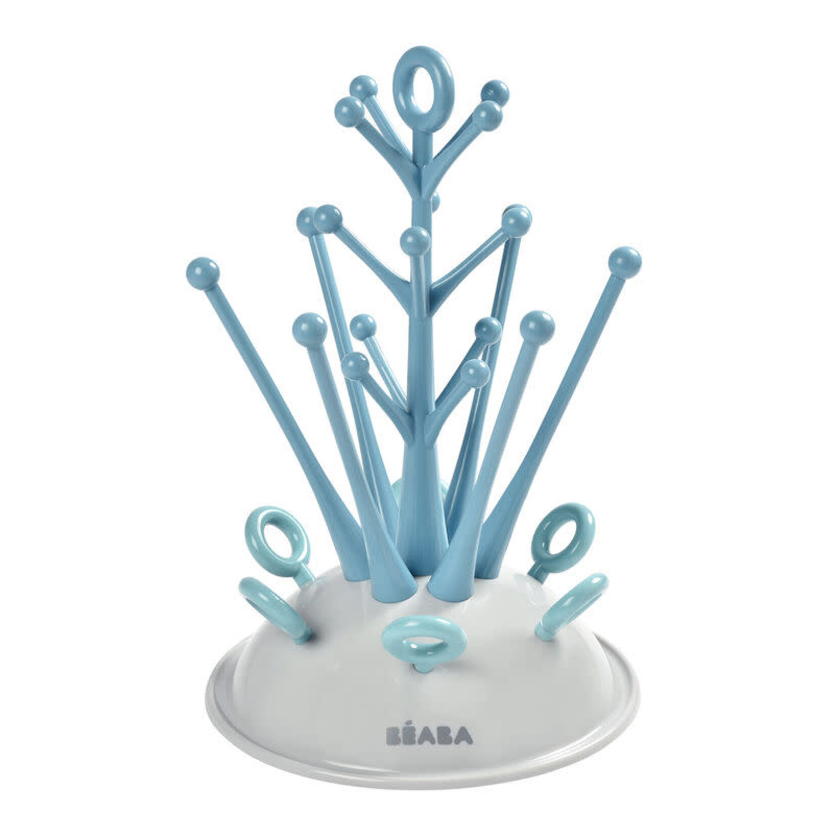 Beaba Beaba - Uitdruiprek boom voor zuigflessen - blauw