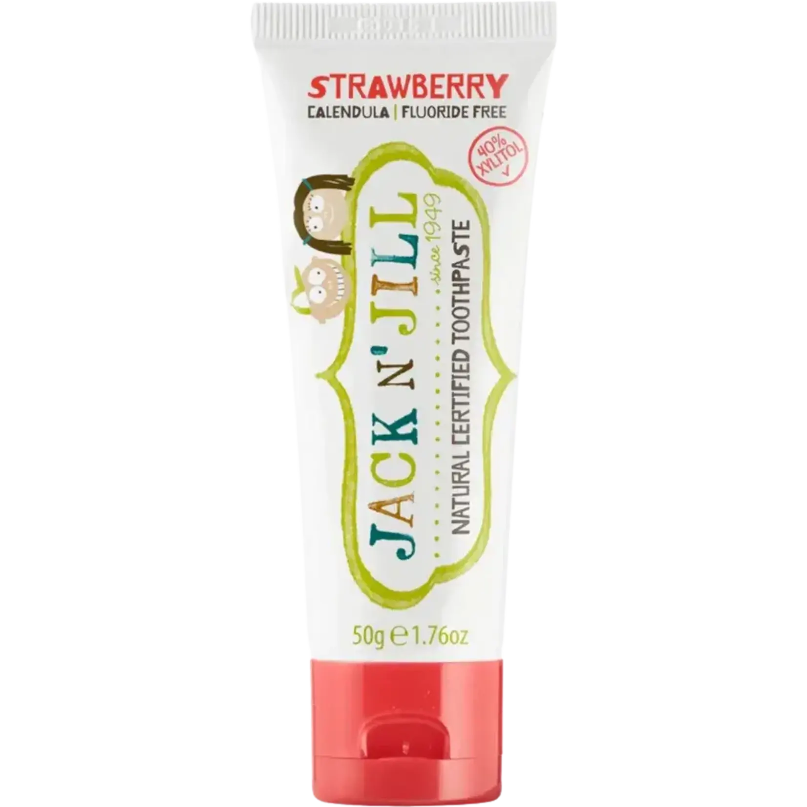 Jack N'Jill Jack N'Jill - Natuurlijke Tandpasta Flavour Strawberry
