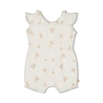 Feetje Feetje - Playsuit AOP - Bloom With Love - Offwhite