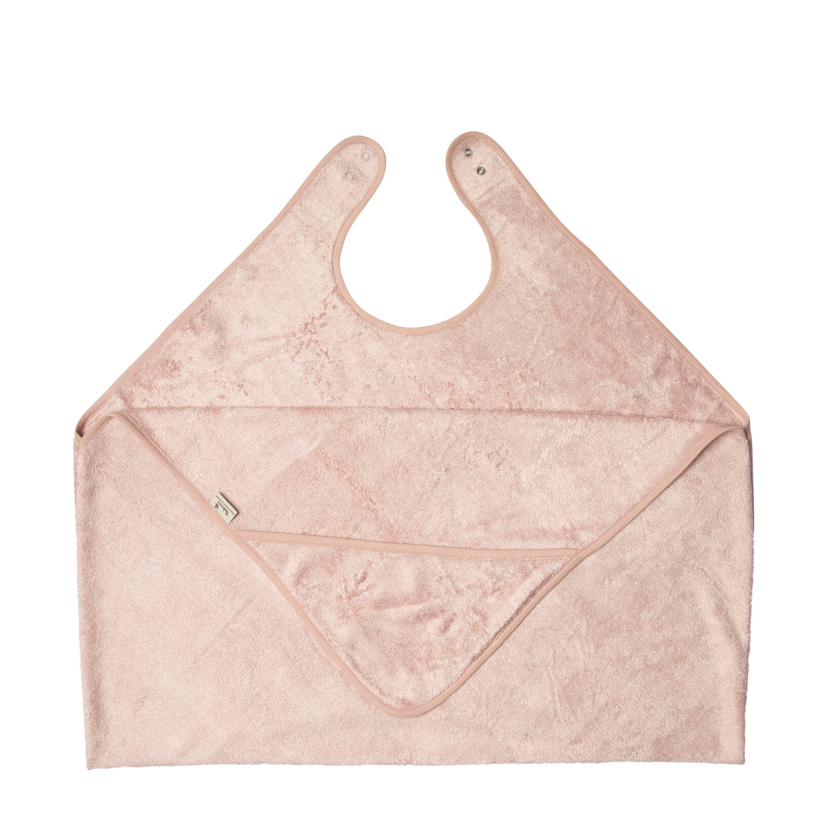 Timboo Timboo - Cuddle Towel Adult/Baby - Misty Rose 98x104
