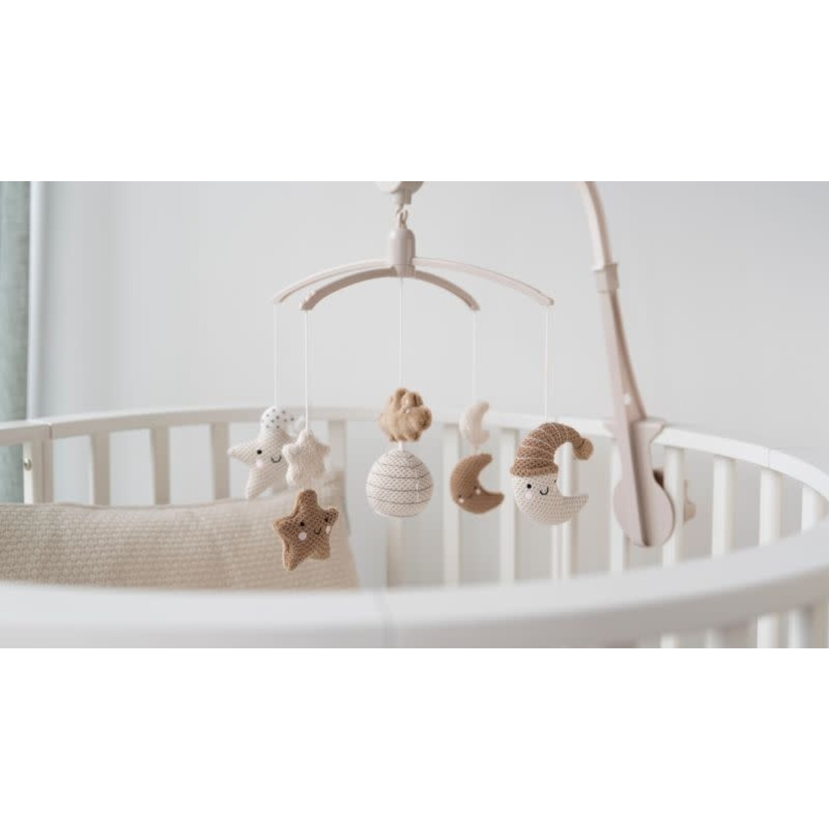 Baby's Only Baby's Only - Muziekmobiel Heaven clay/warm linen