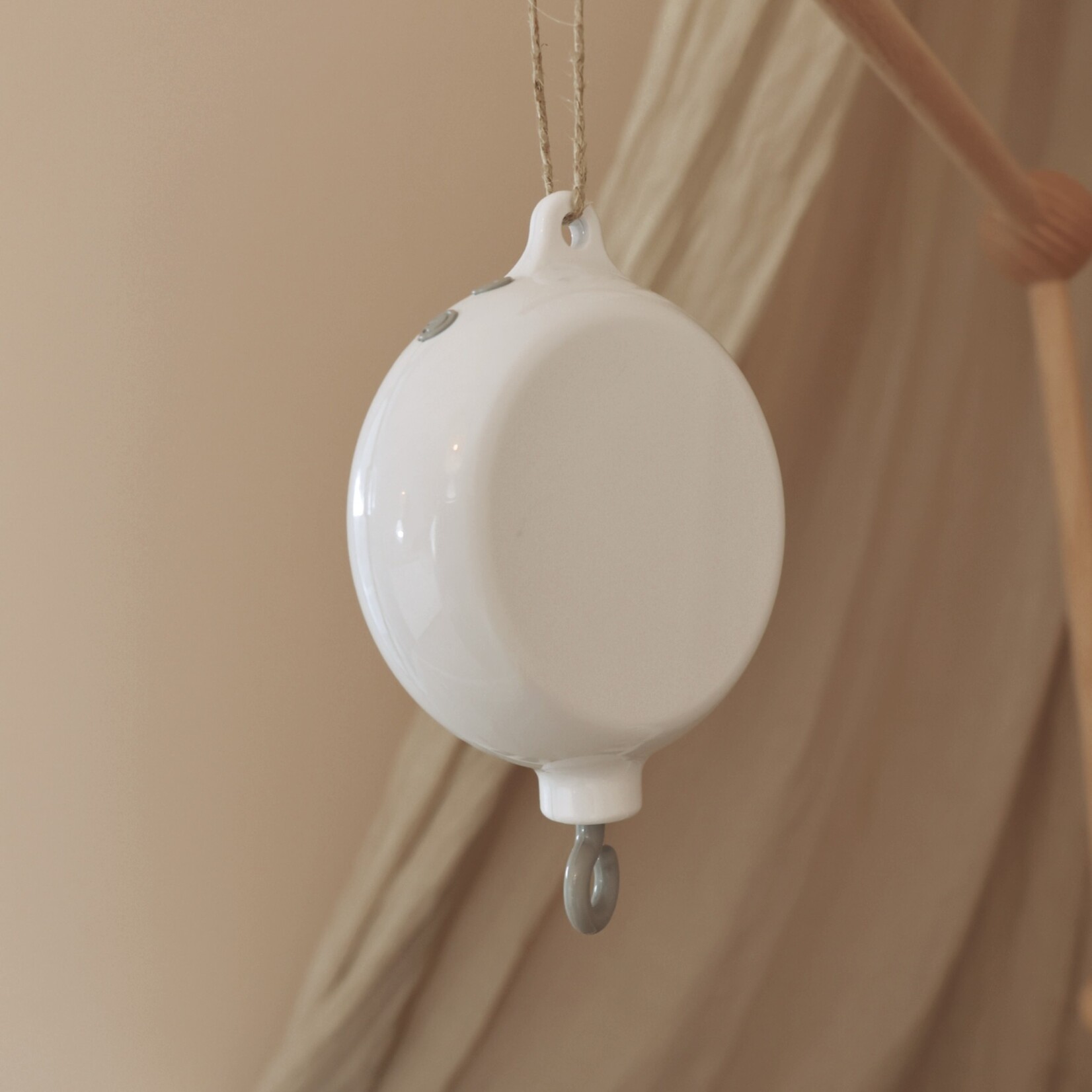 Little Loua Little Loua - Baby Mobile Music box white