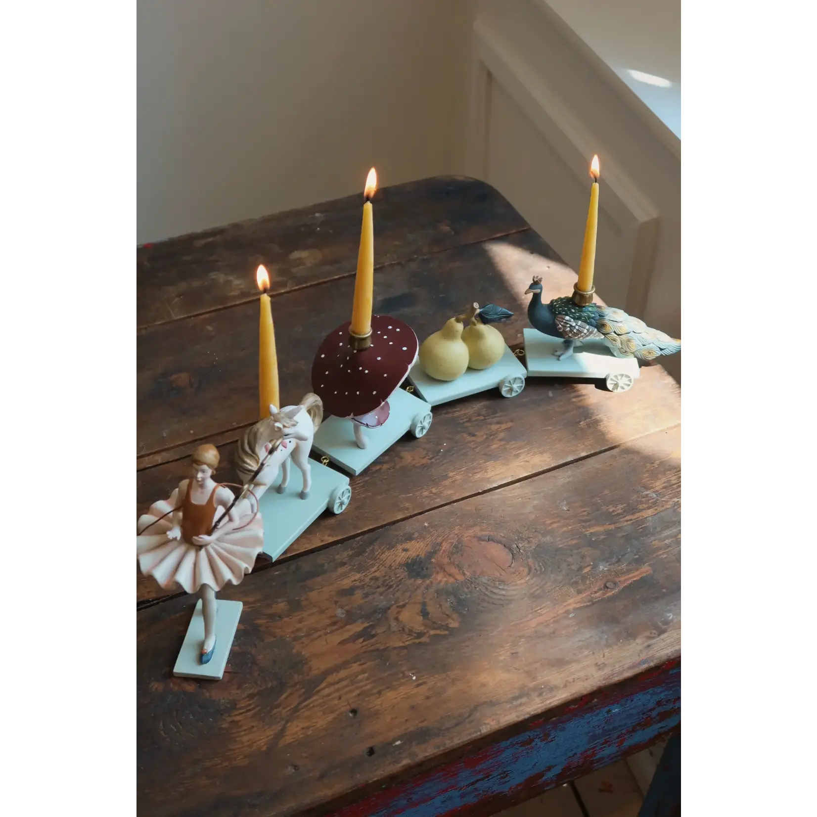 Konges Slojd - Birthday Candles 20 Pack - Nature (kaarsen voor de verjaardagstrein)