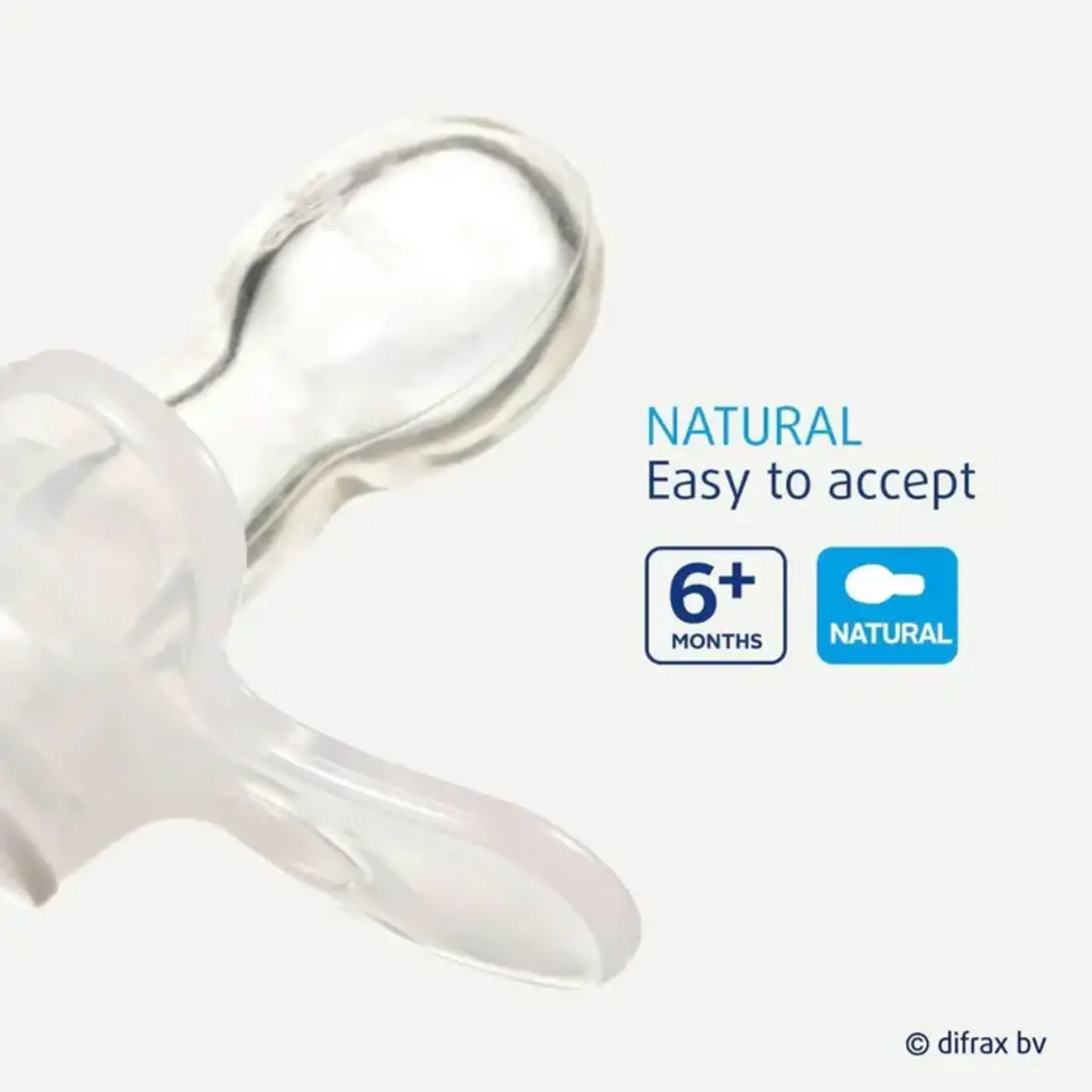 Difrax Difrax - Fopspeen Natural Special Edition Sky