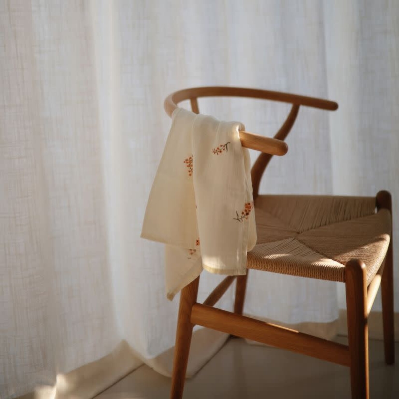 Mushie Mushie - Muslin Cloth 3-Pack -  Flowers