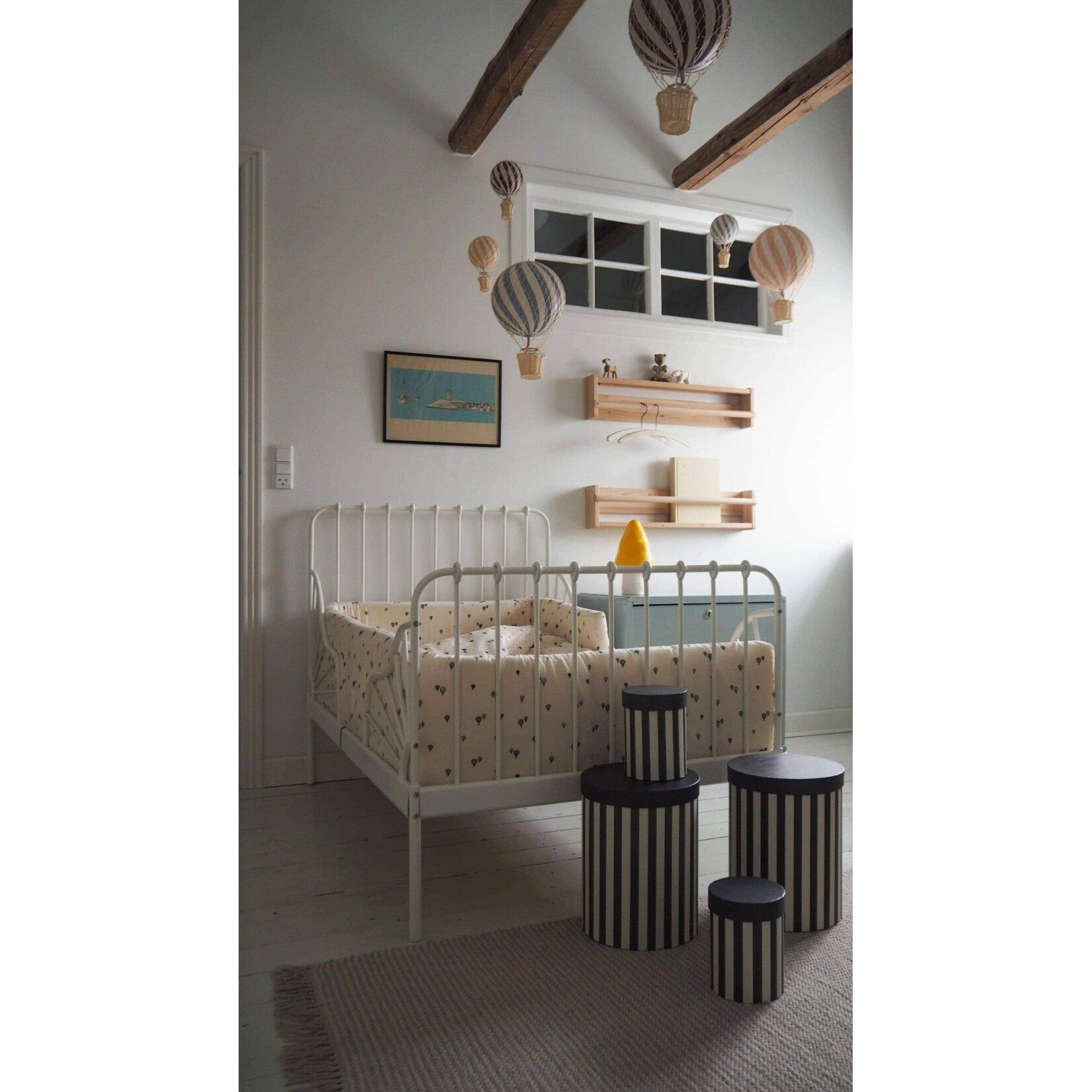 Filibabba Filibabba - Luchtballon - Powder blue - 10cm