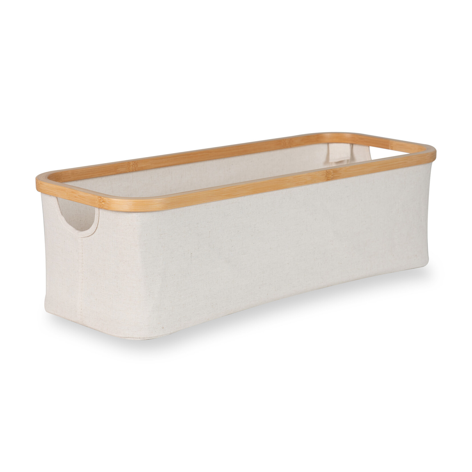 Quax Quax - Opbergmand Lang  NEW COLOR Xl  - Luiertafel- Nat/Beige 60x24
