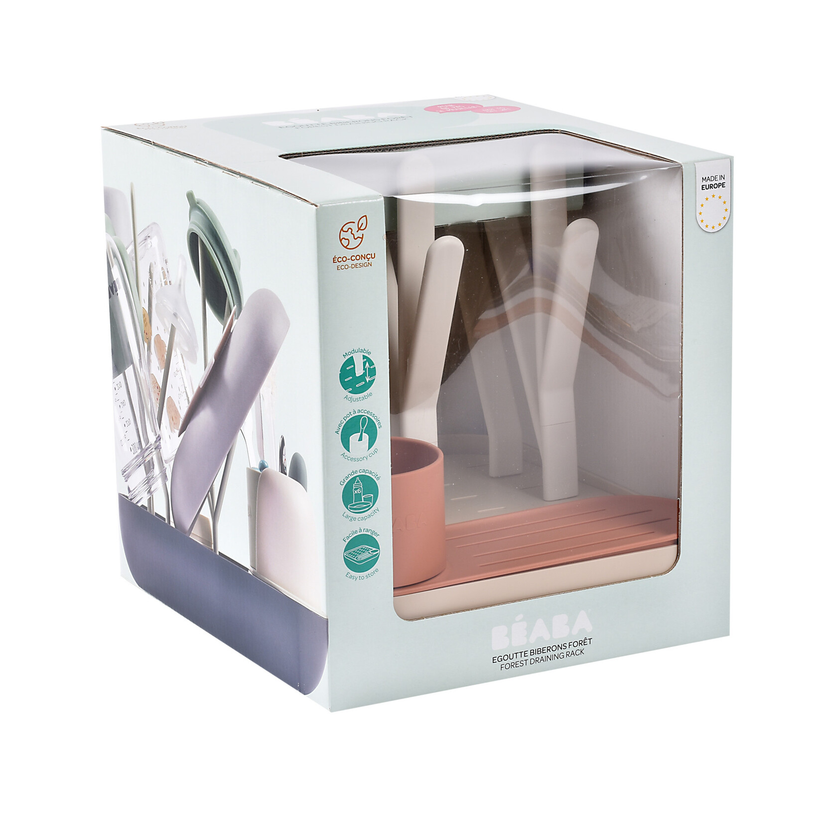 Beaba Beaba - Forest uitdruiprek - Terracotta/Clay