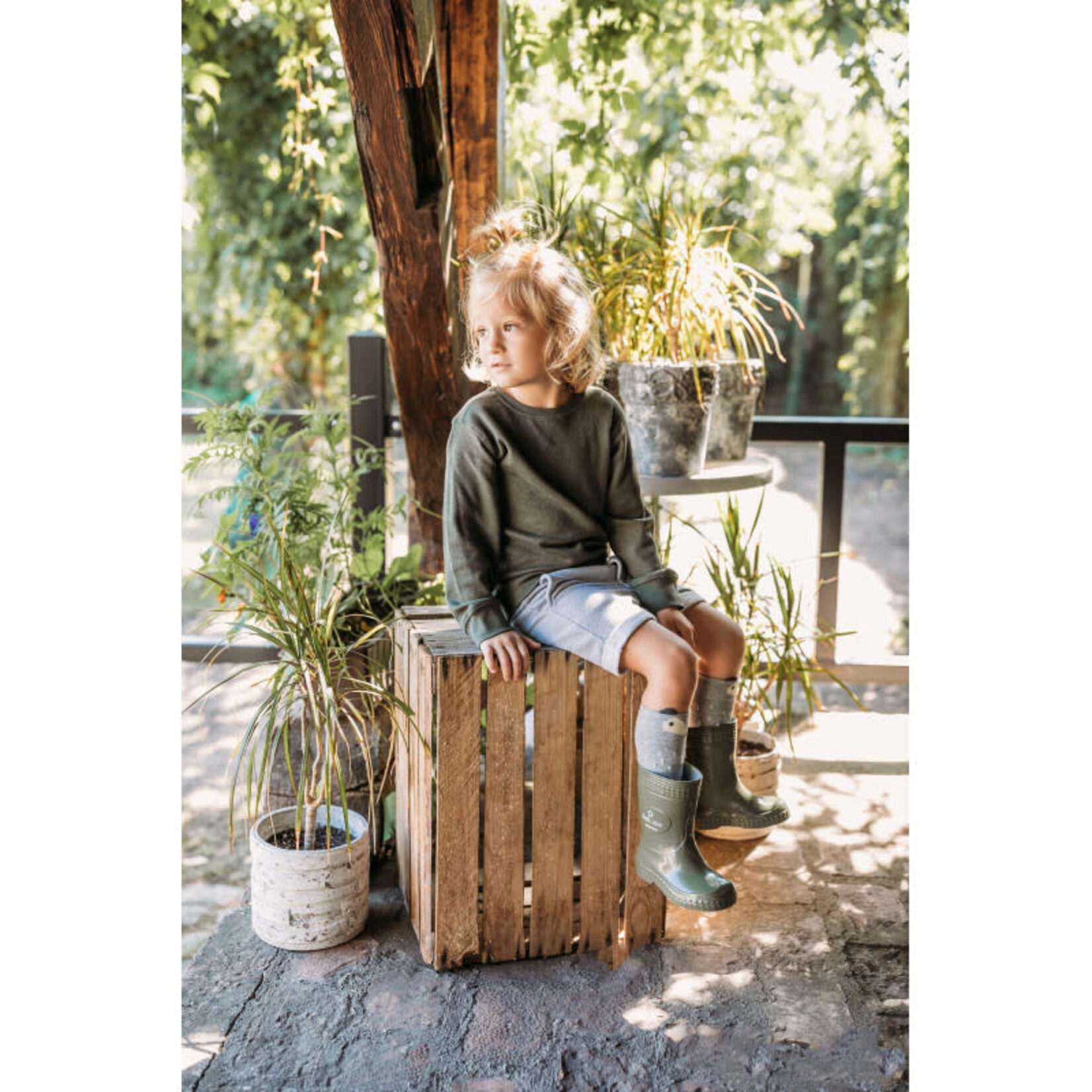 Kaloszepoprosze - Laarzen Sweet Dreams Khaki-Little Star