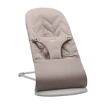 Babybjorn BabyBjorn - Wipstoeltje Bliss Geweven kroonblad quilt Zandgrijs