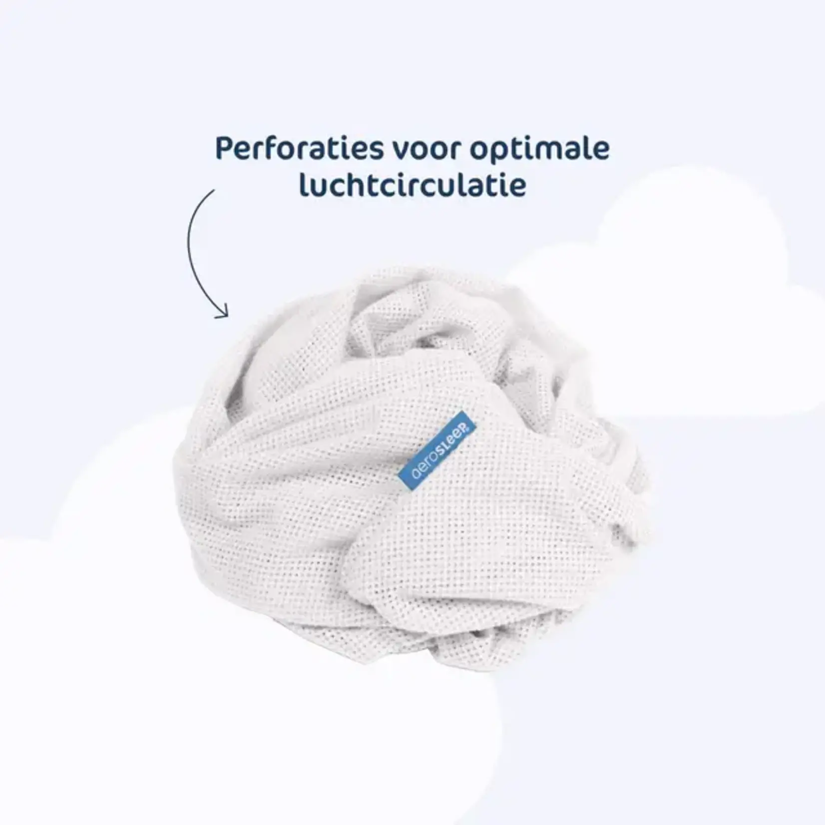 Aerosleep Aerosleep - Sleep safe hoeslaken wit