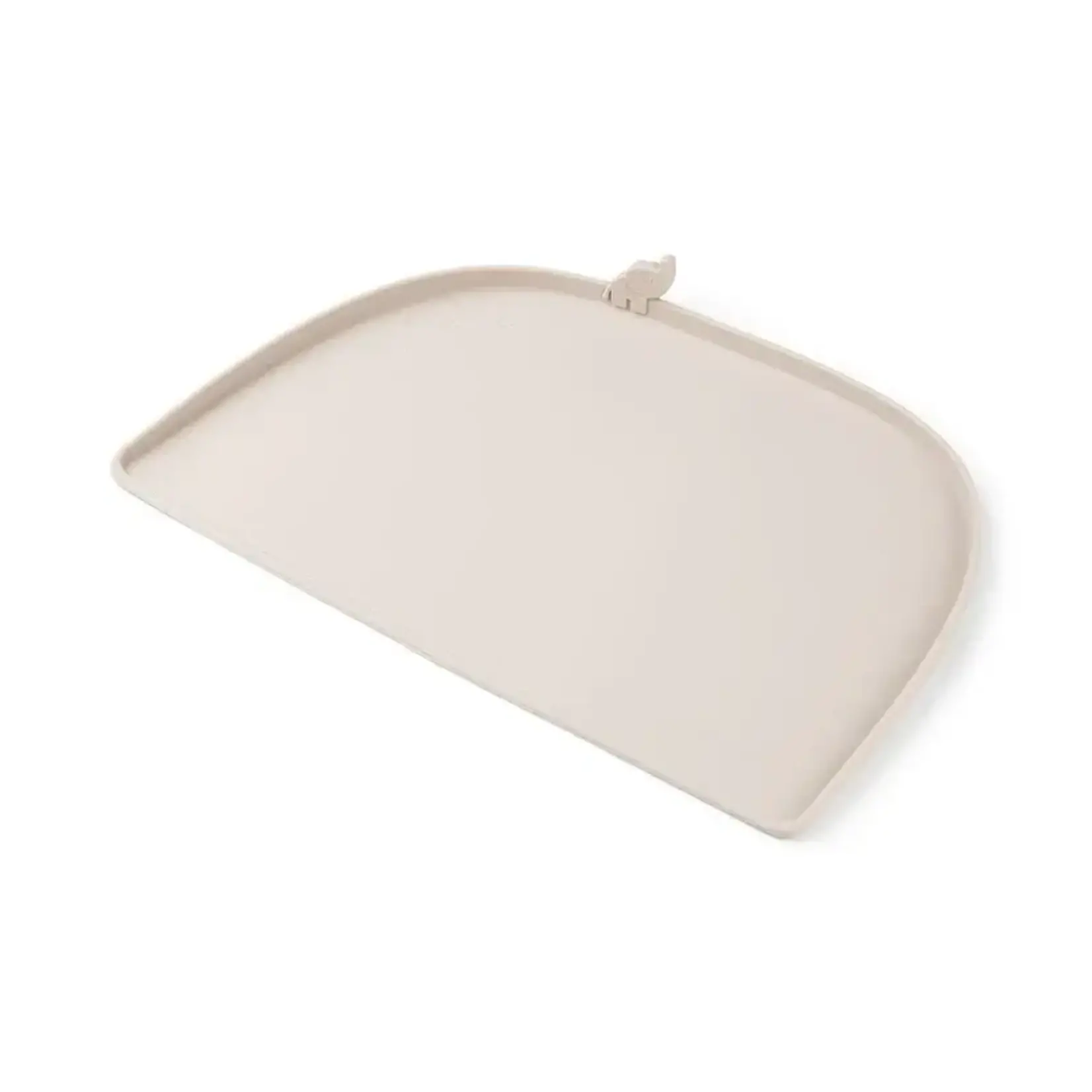 Done By deer Done by Deer - High edge silicone placemat Elphee Sand