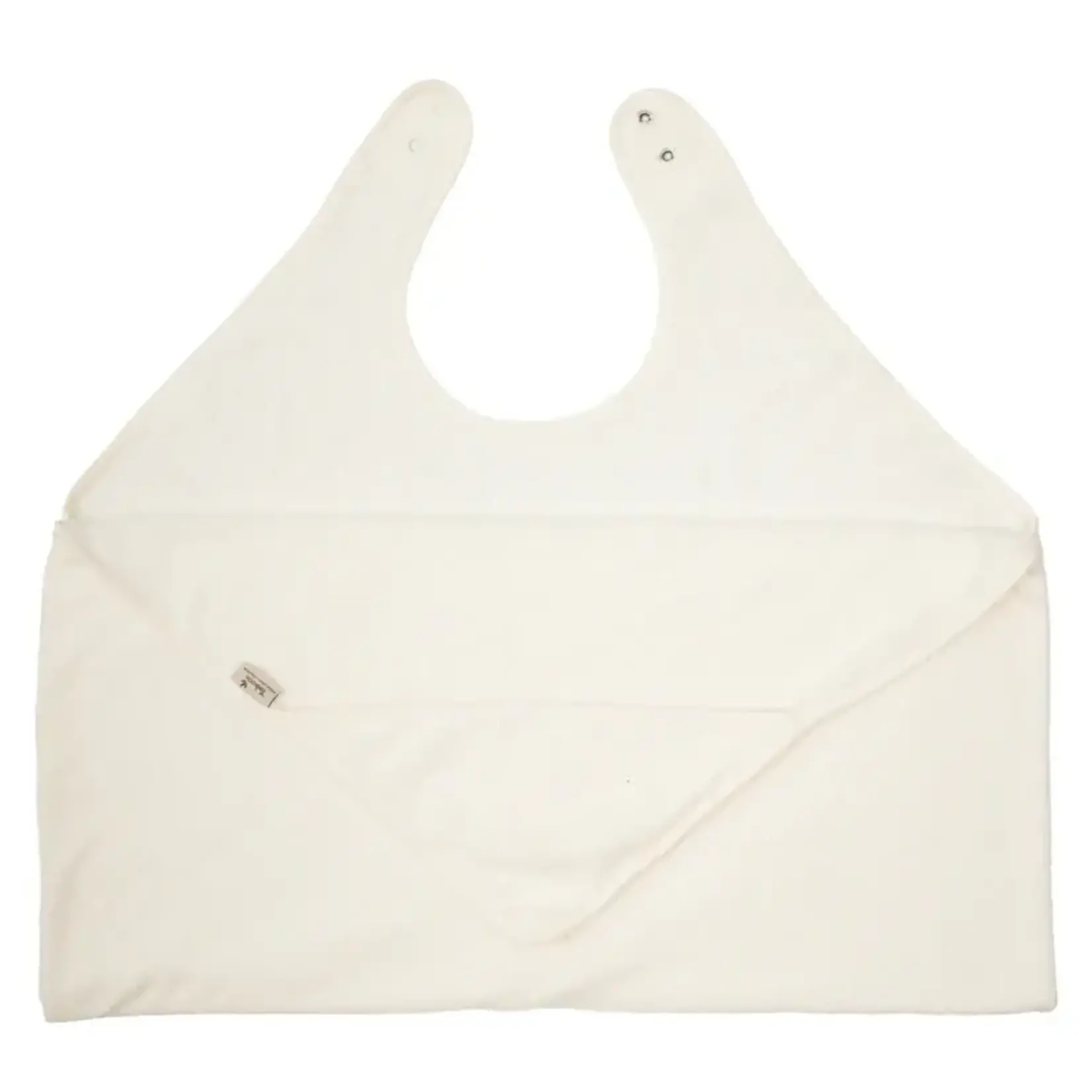 Timboo Timboo - Cuddle Towel Adult/Baby (98x104cm) - DAISY WHITE