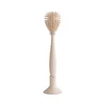 Mushie Mushie - Silicone Baby Bottle Brush / Flessenborstel - Shifting Sand