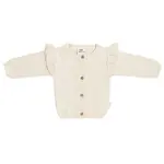 Baby's Only Baby's Only -Vestje Miracle warm linen  - Met ruffle