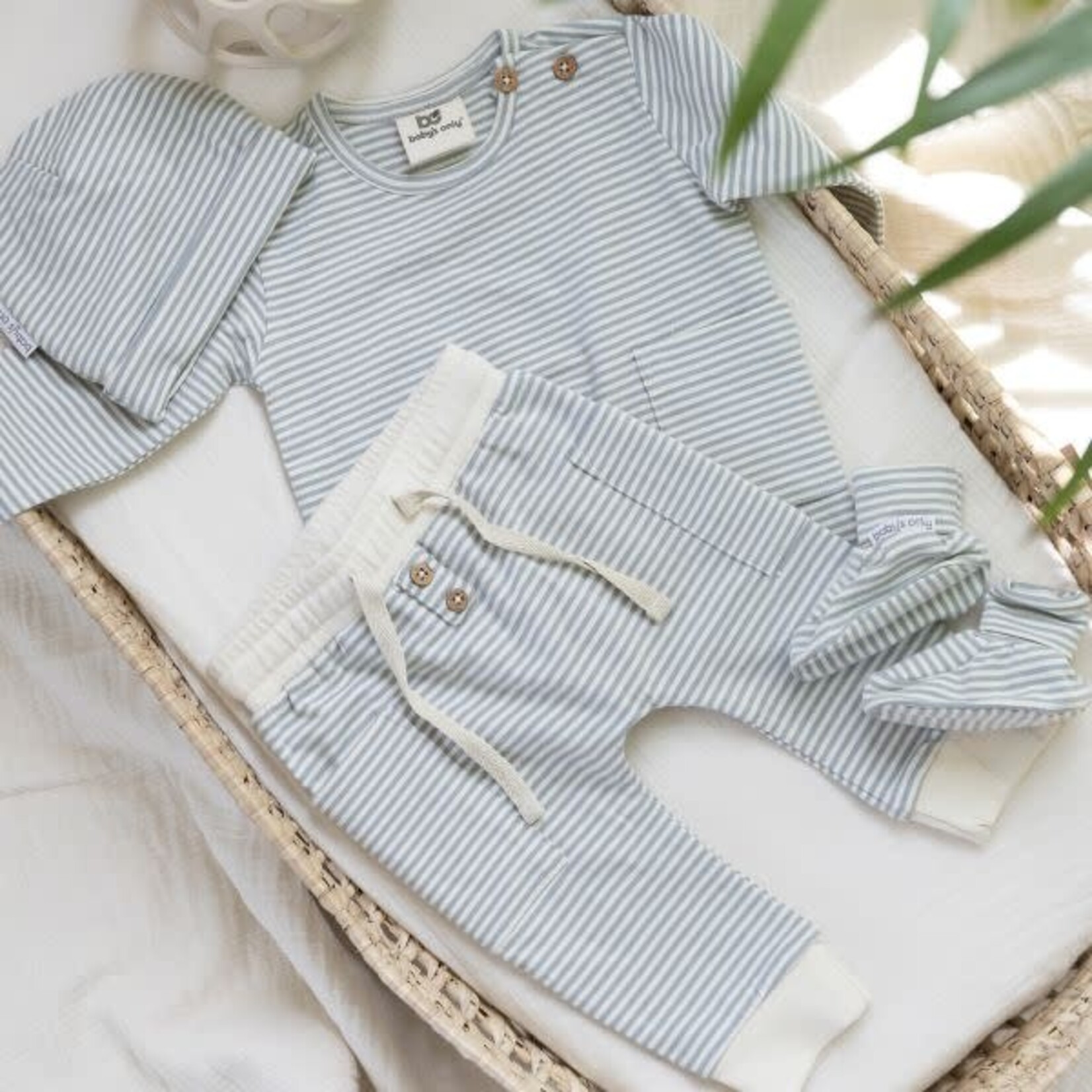 Baby's Only Baby's Only -Broekje Stripe nordic blue