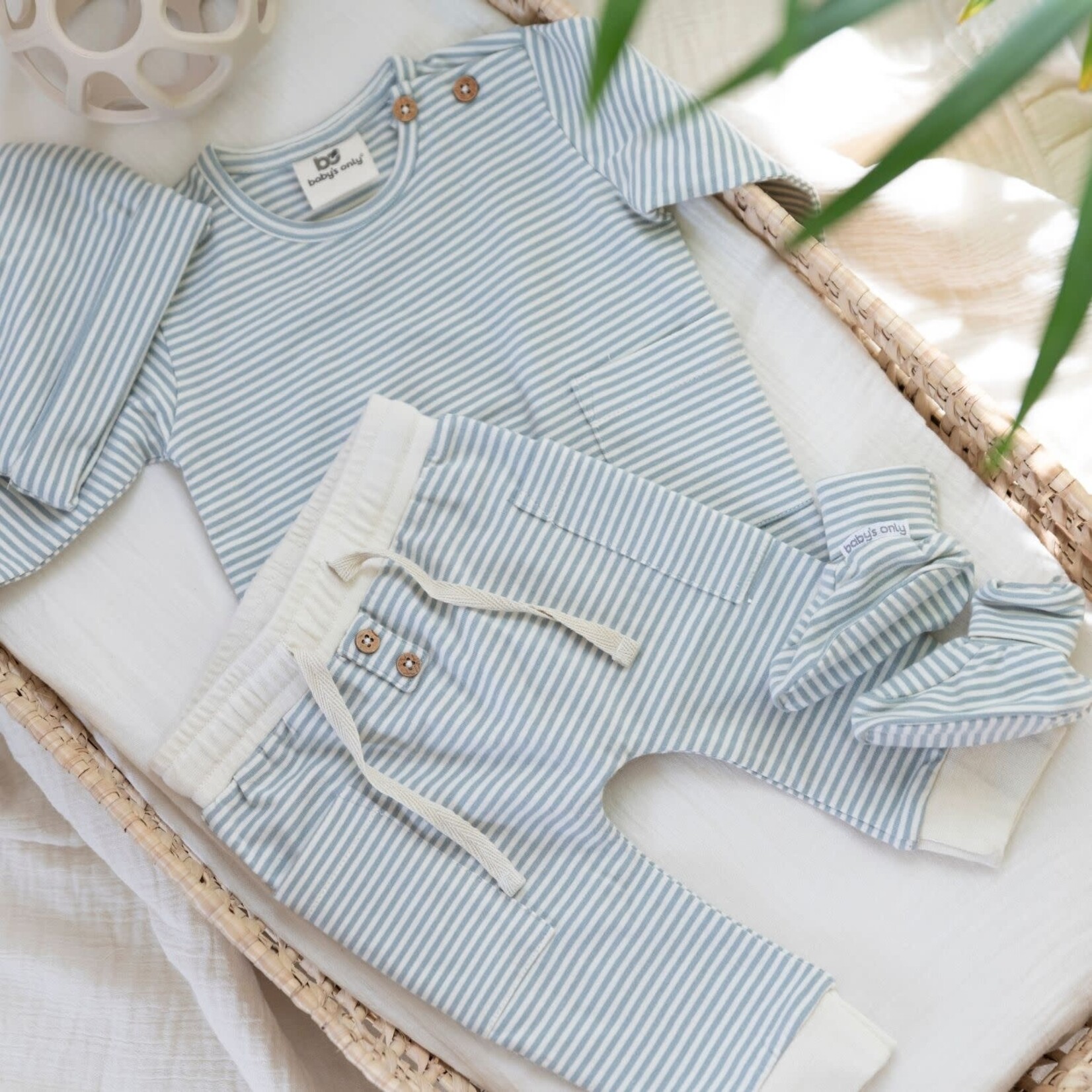 Baby's Only Baby's Only -Truitje Stripe nordic blue