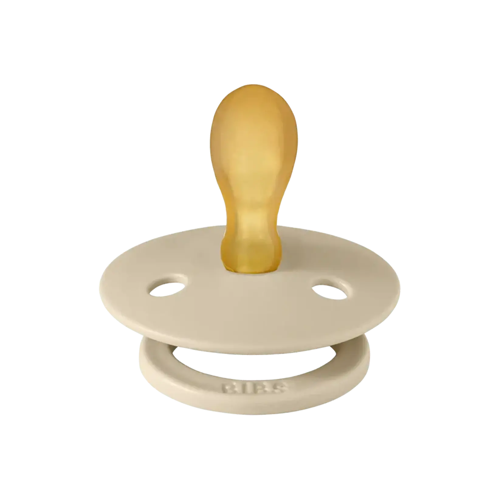 Bibs Bibs - Fopspeen - SYMMETRICAL natuurrubber  2-pack Vanilla/Pine