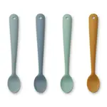 Liewood Liewood - Siv feeding spoon 4-pack Blue multi mix