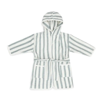 Jollein Jollein - Badjas 1-2 jaar Stripe Terry - Sea Green - GOTS
