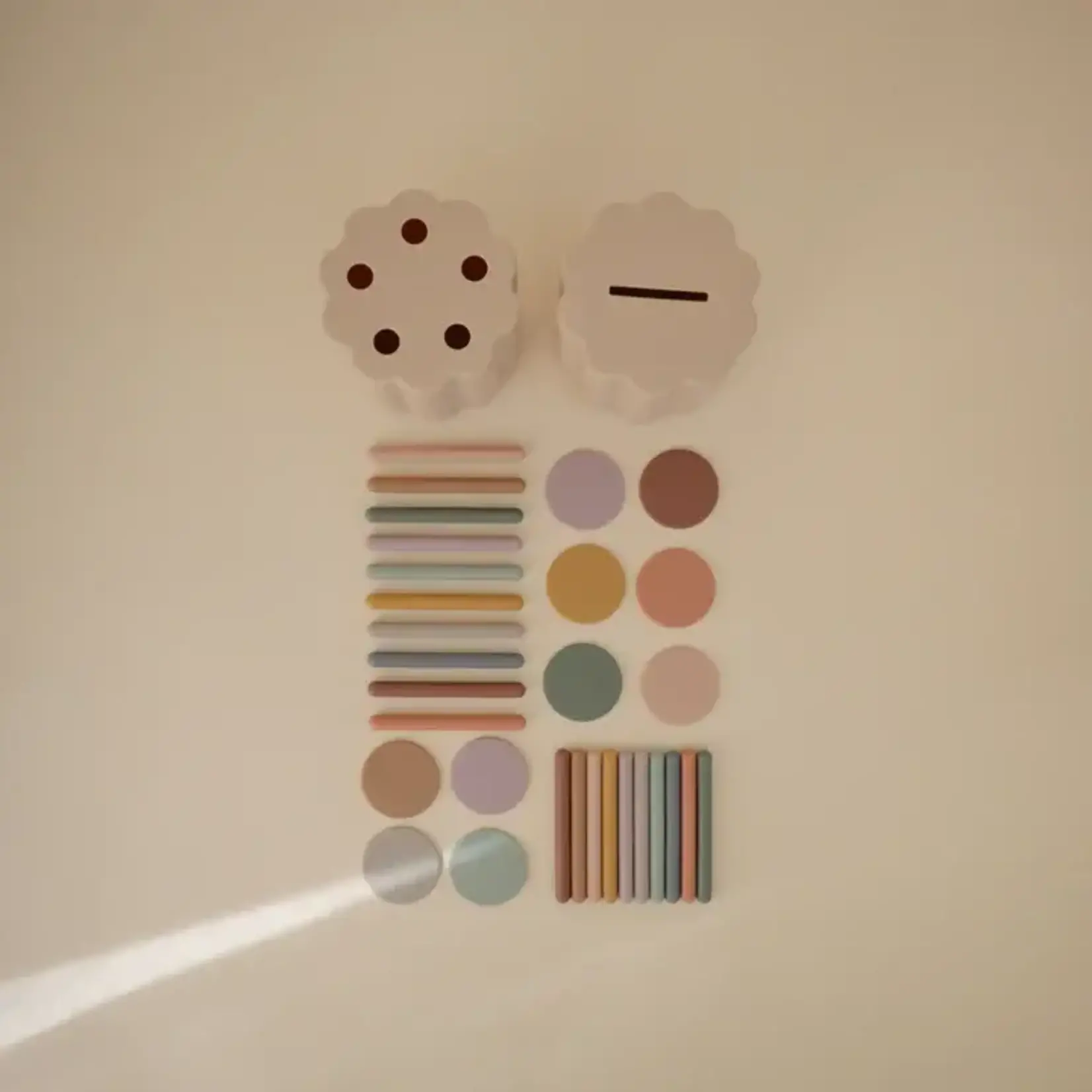 Mushie Mushie - Coin & Tube Sorting Set