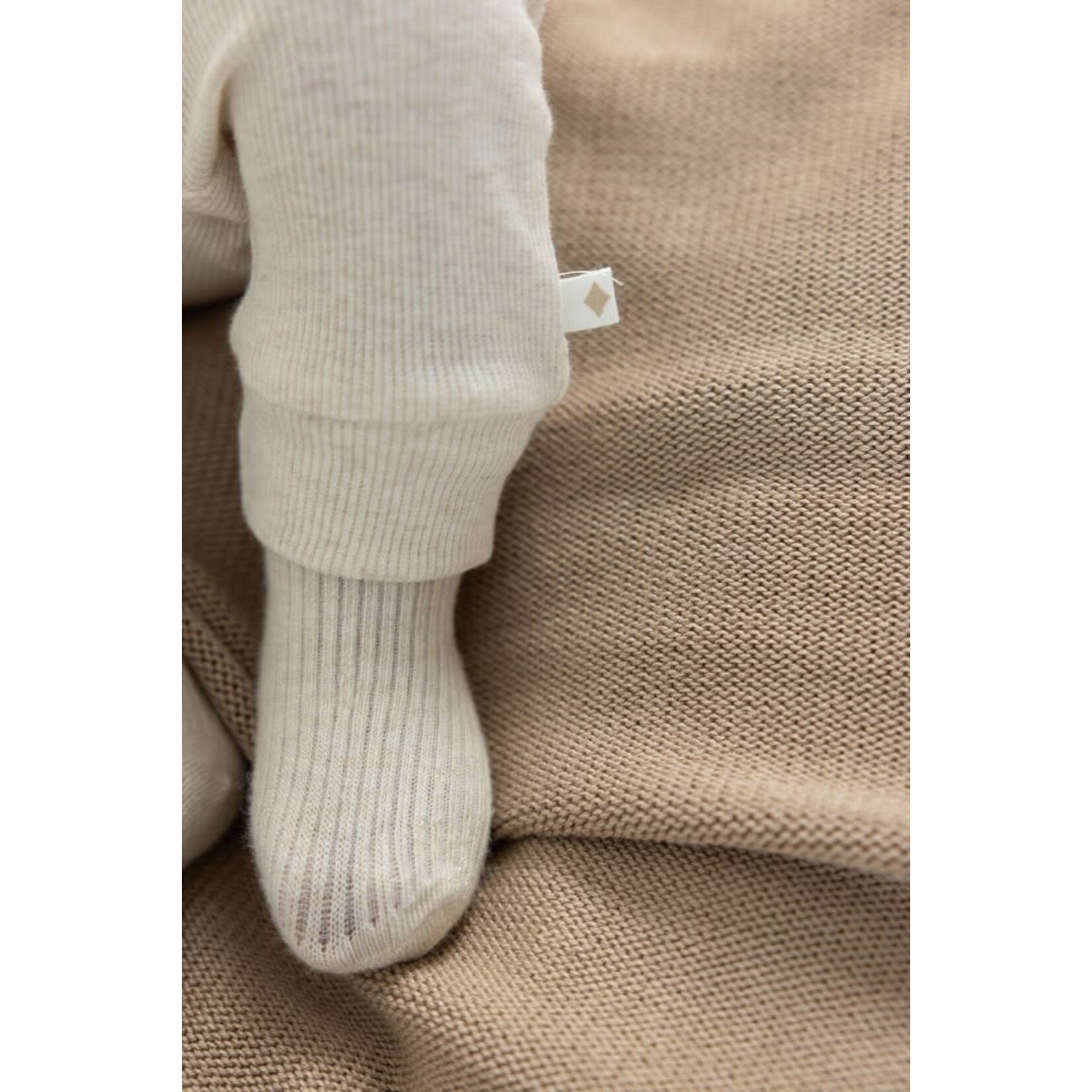 Feetje Feetje - Sok AOP - The Magic is in You - Offwhite melange