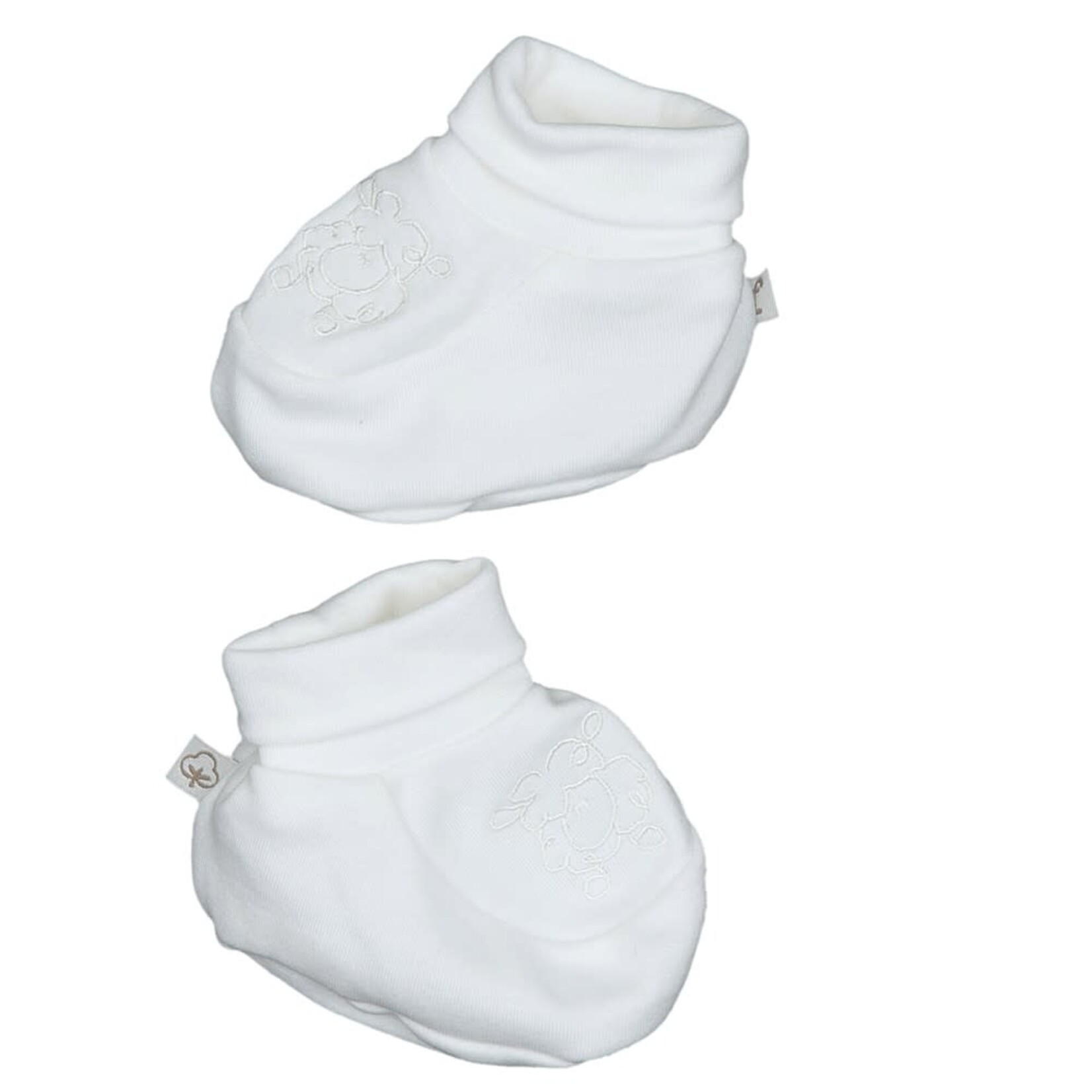 Feetje Feetje - Slofje - Organic Offwhite T1
