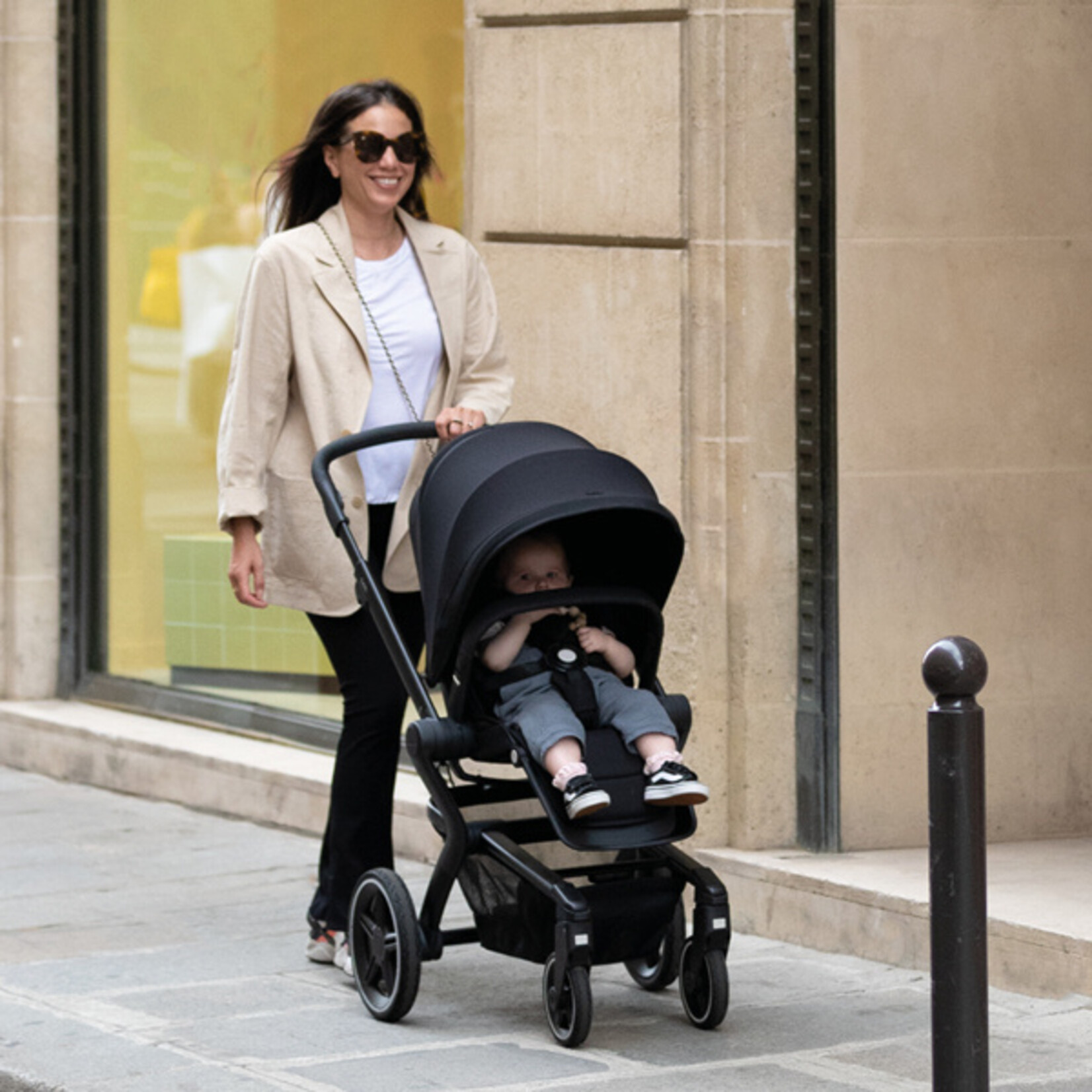 Joolz Joolz - Hub+ chassis + seat + reiswieg| Navy blue