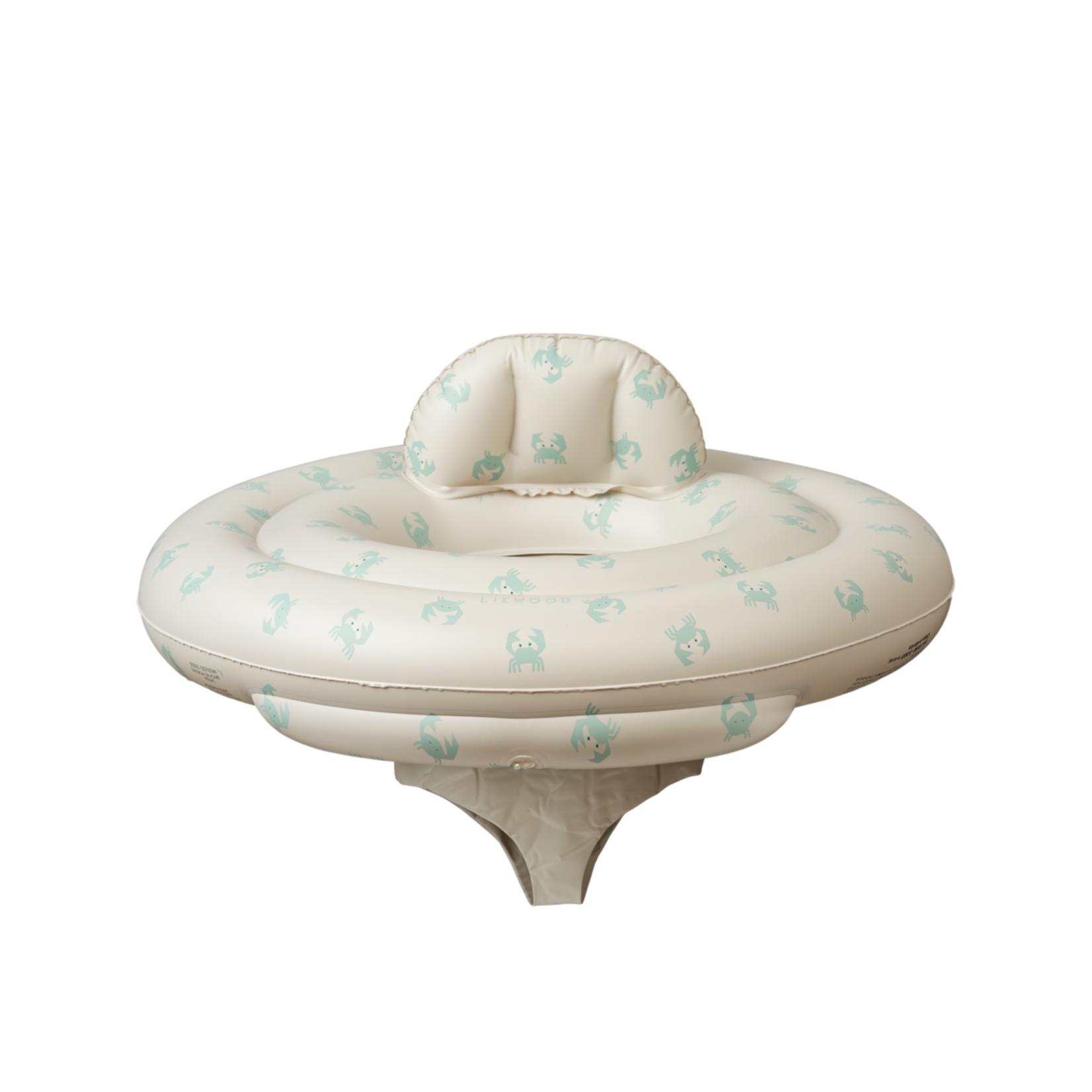 Liewood Liewood - Dawn Baby Printed Swim Seat Crab / Sandy