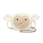 Jellycat Jellycat - Little Lamb Bag (28 cm breed inclusief oortjes)