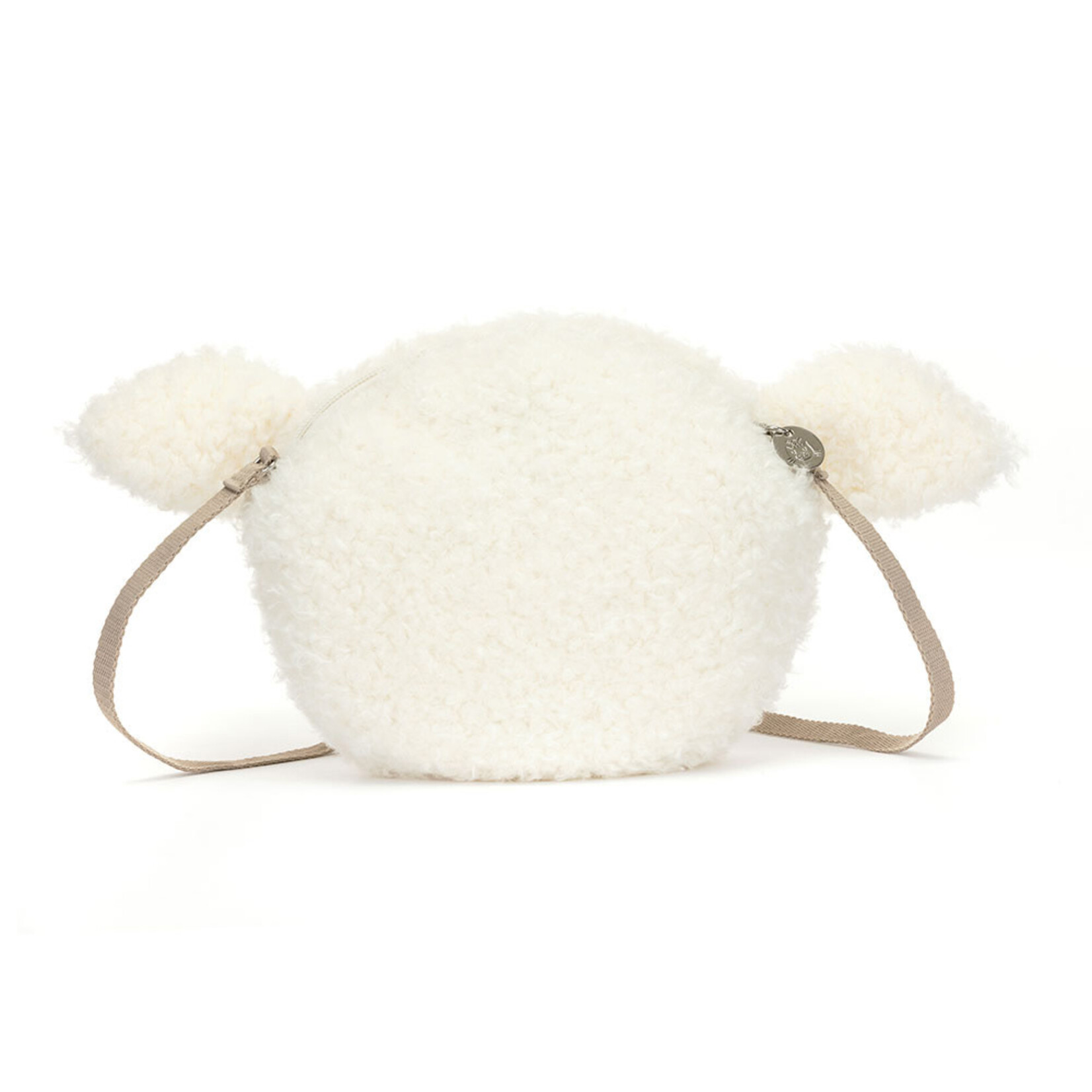 Jellycat Jellycat - Little Lamb Bag (28 cm breed inclusief oortjes)