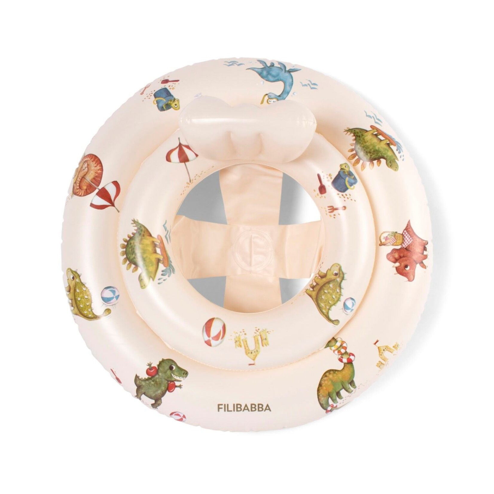 Filibabba Baby Swing Ring Alfie Dino Beach