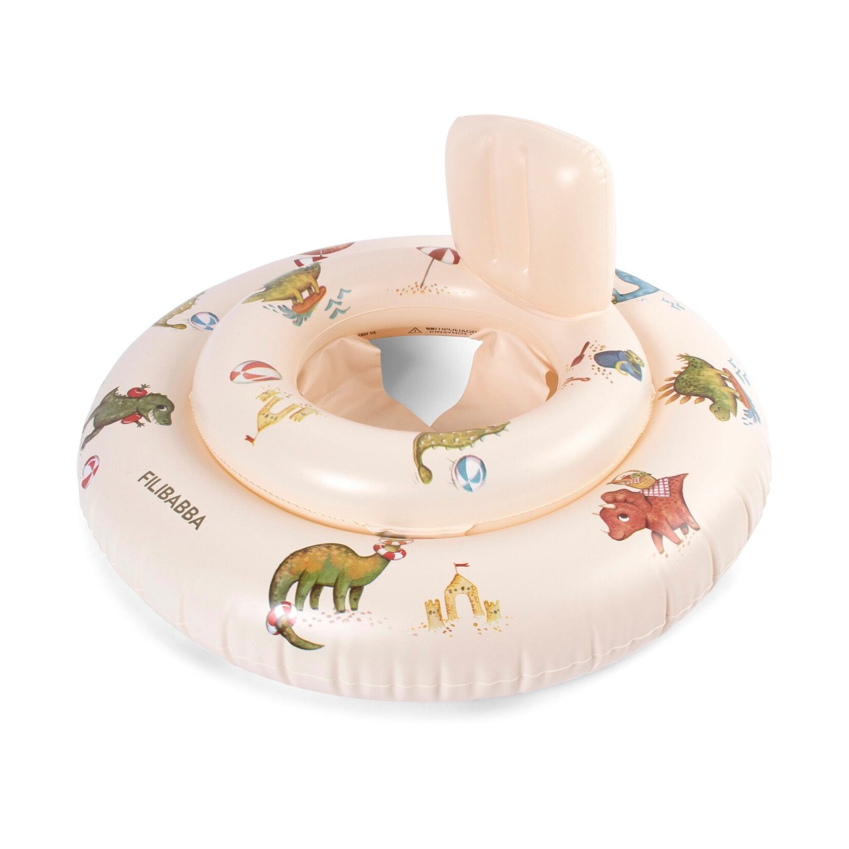 Filibabba Baby Swing Ring Alfie Dino Beach