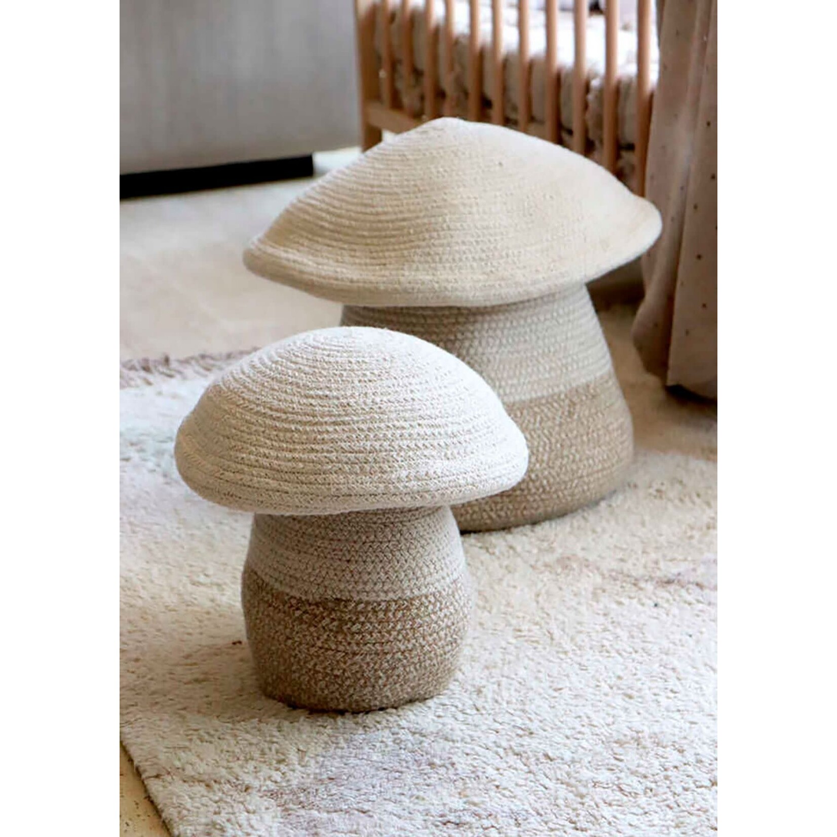 Lorena Canals Lorena Canals Basket Baby Mushroom 23x27