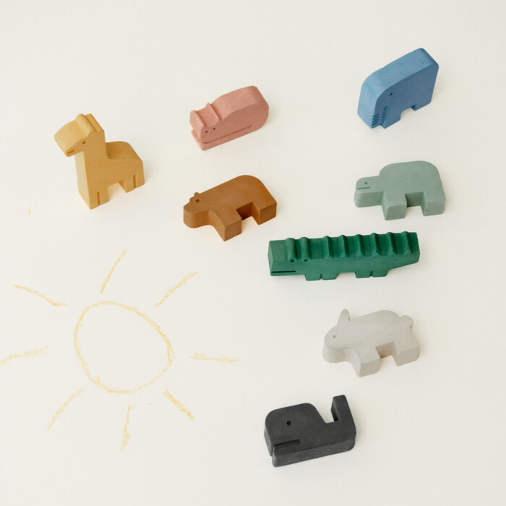 Liewood Liewood - Vesa Chalk 9-Pack Yellow mellow multi mix