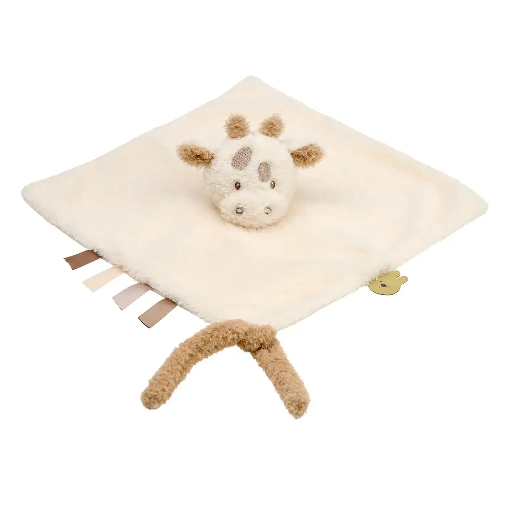 Nattou Nattou - Knuffeldoekje Giraf - 39 cm - Teddy Ecru