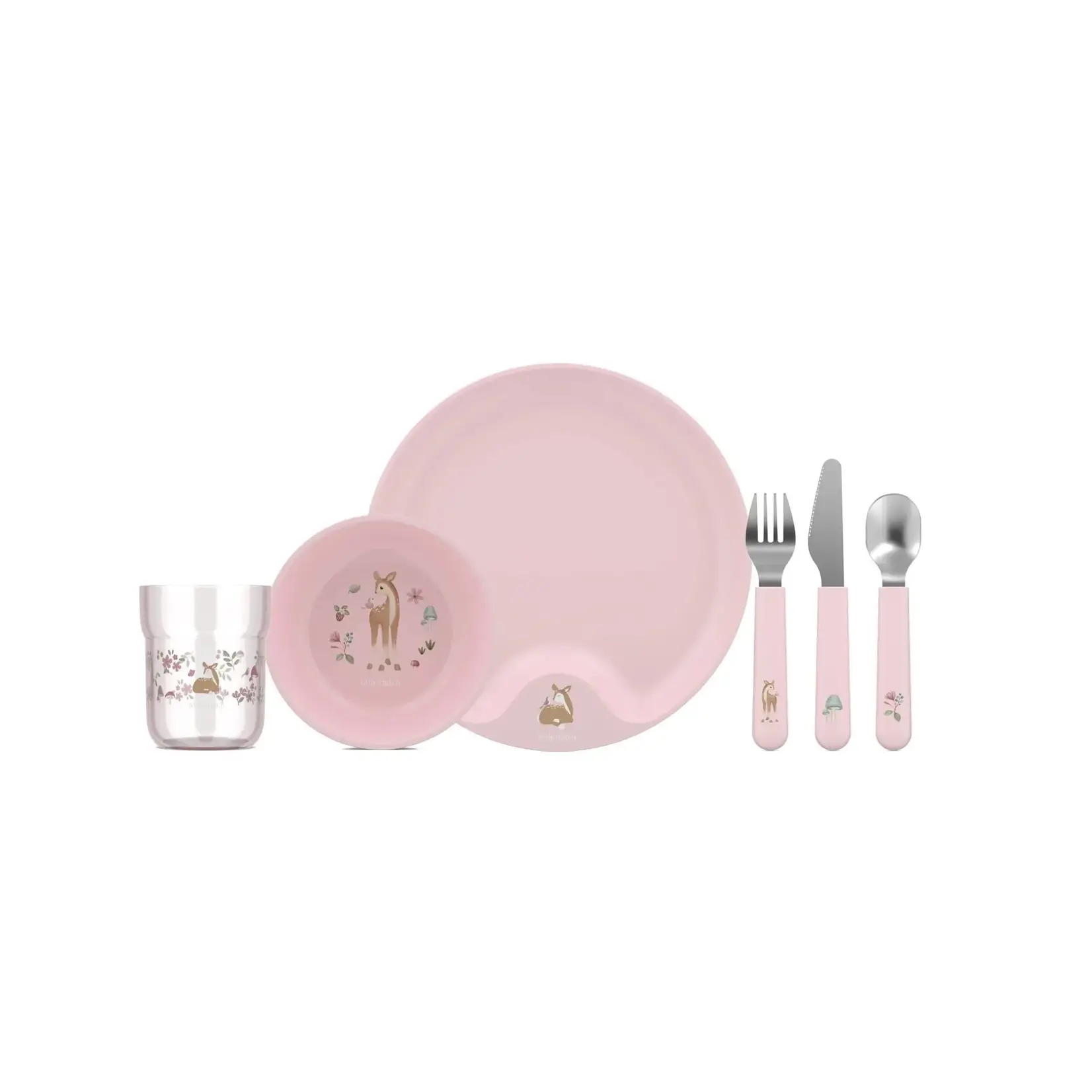 Mepal Mepal - Set kinderservies mio 6-delig - Little Dutch - Fairy Garden