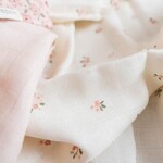 Little Dutch Little Dutch - Swaddle 70x70 - Wit - Fairy Blossom (set van 2)