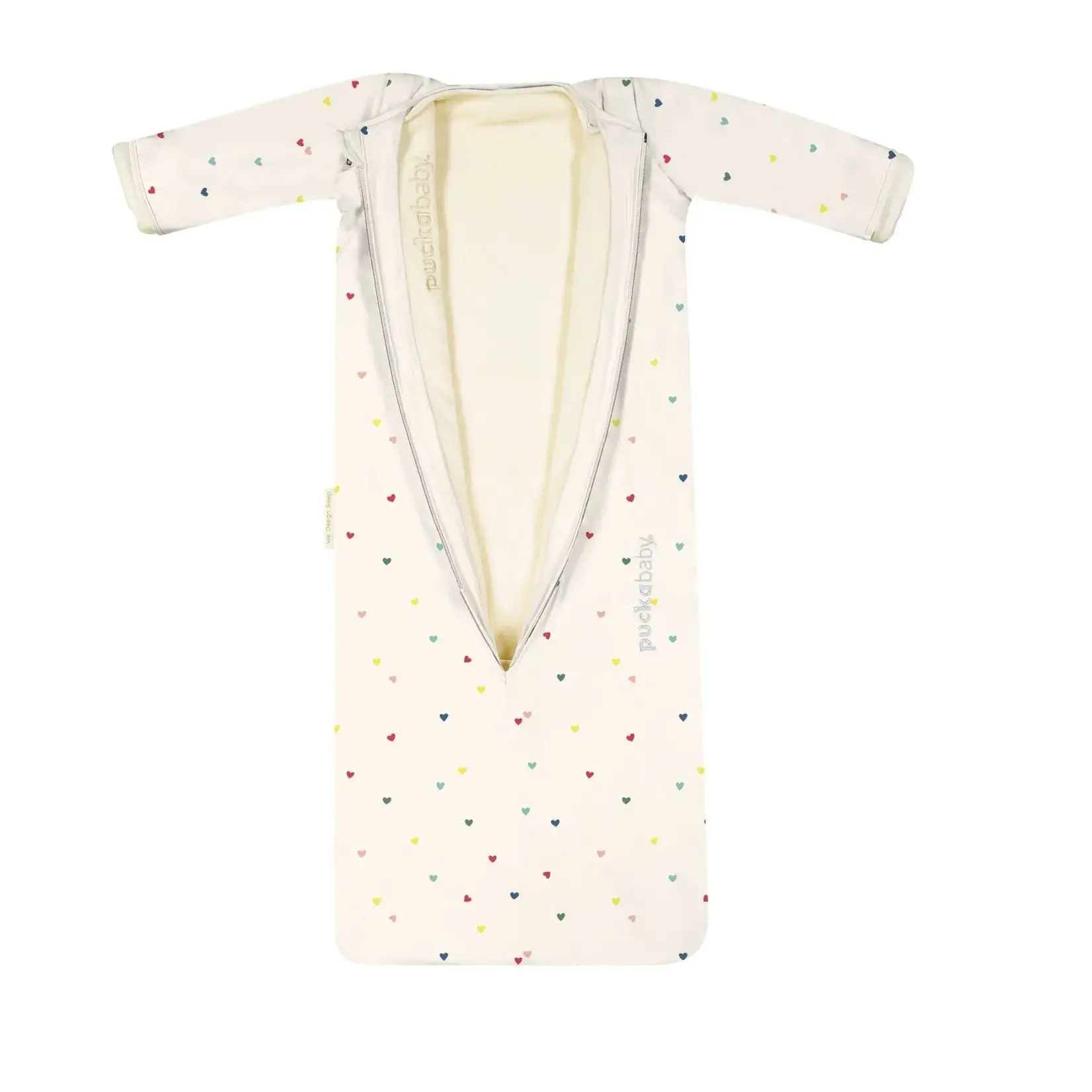 Puckababy Puckababy - The Bag 4 Seasons - 6 M/2.5 Y | 100 CM  - Hearts Confetti