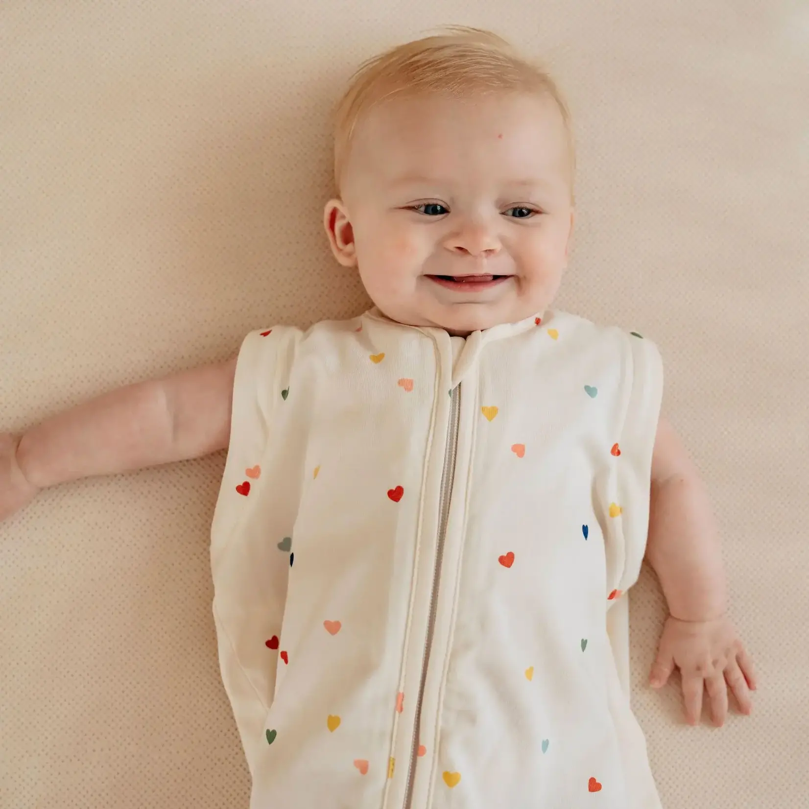 Puckababy Puckababy - The Bag 4 Seasons - 6 M/2.5 Y | 100 CM  - Hearts Confetti