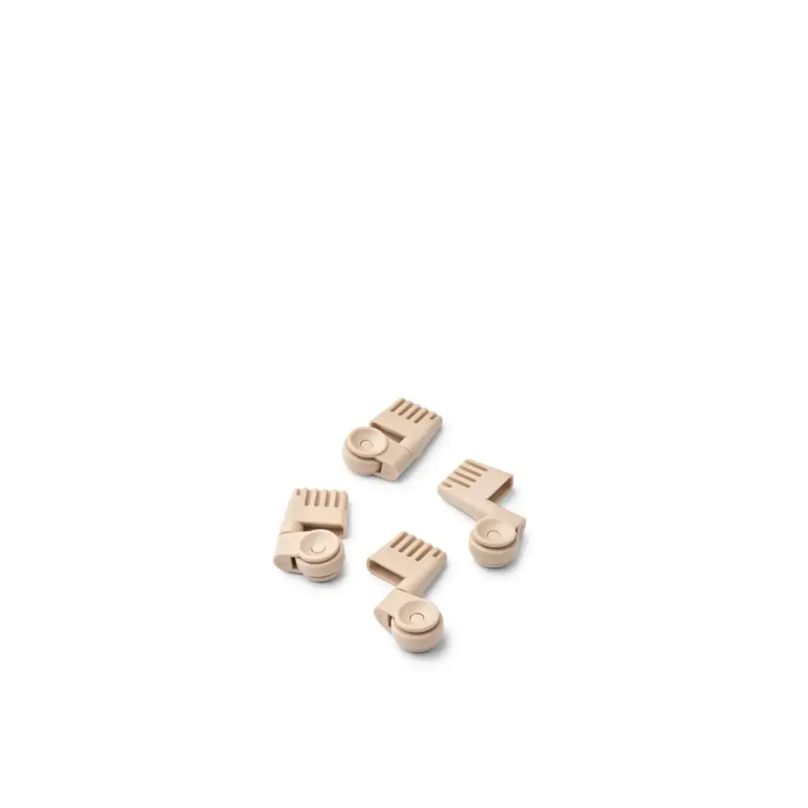 Liewood Liewood - Weston Storage Box L Wheels 4-pack - Sandy