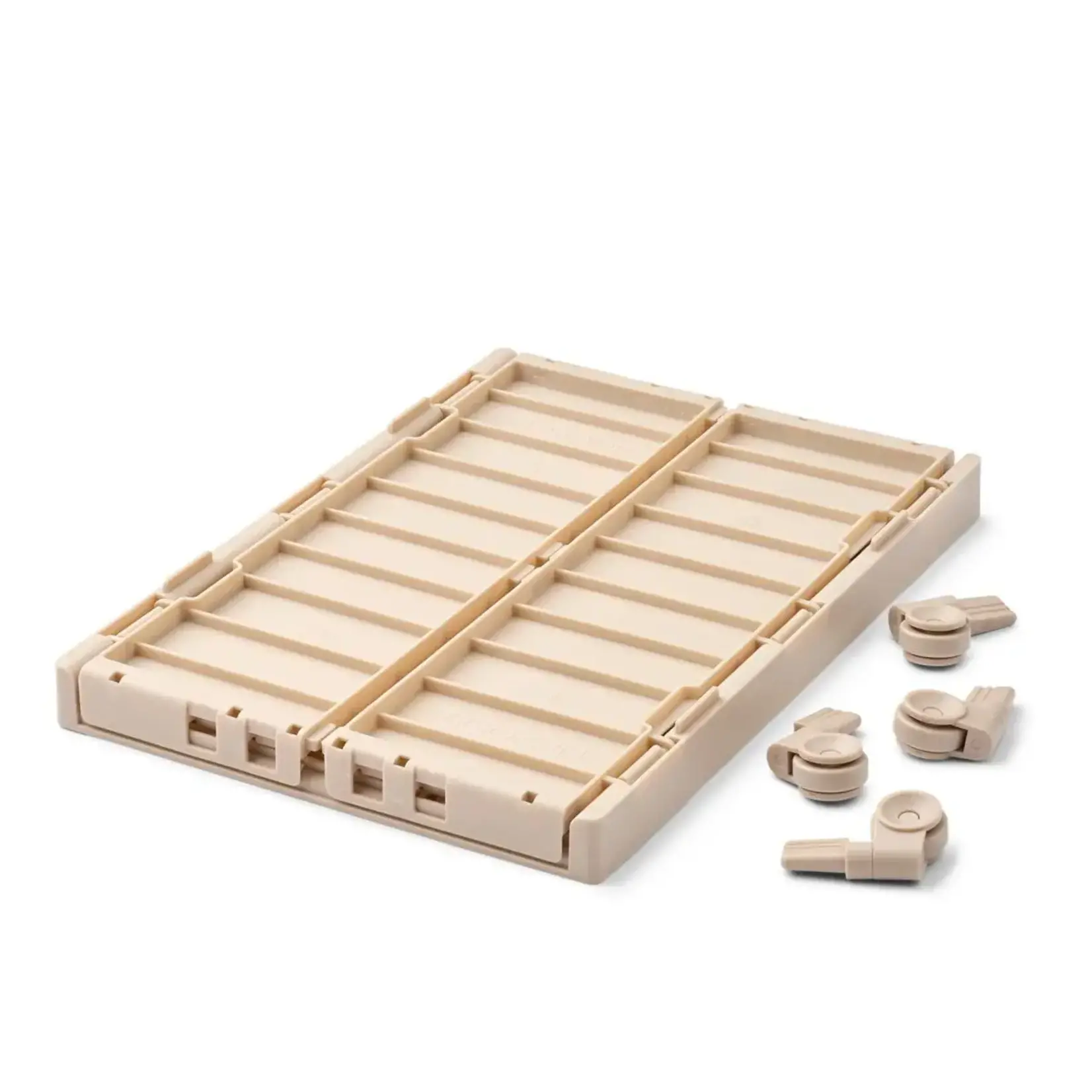 Liewood Liewood - Weston Storage Box L Wheels 4-pack - Sandy