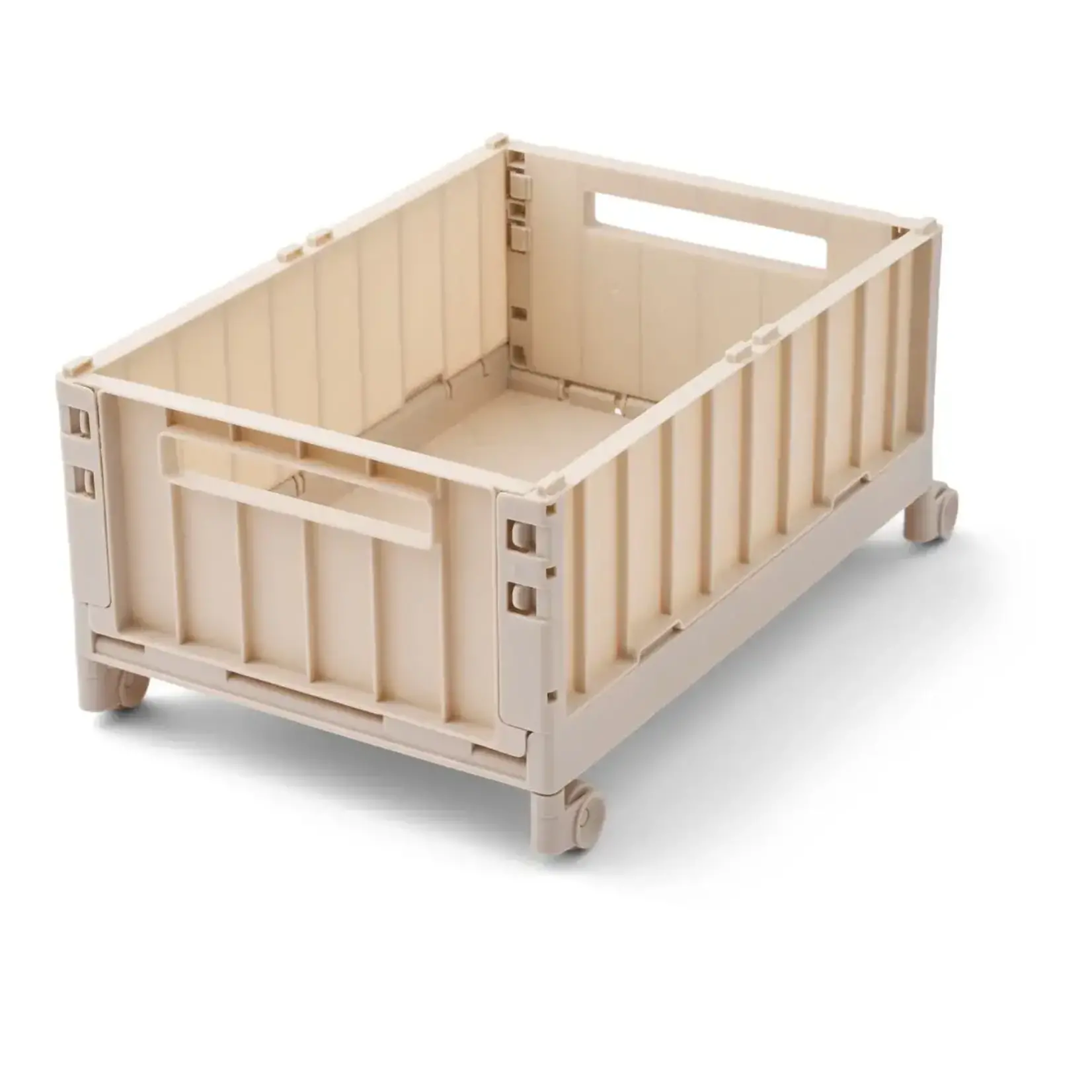 Liewood Liewood - Weston Storage Box L Wheels 4-pack - Sandy