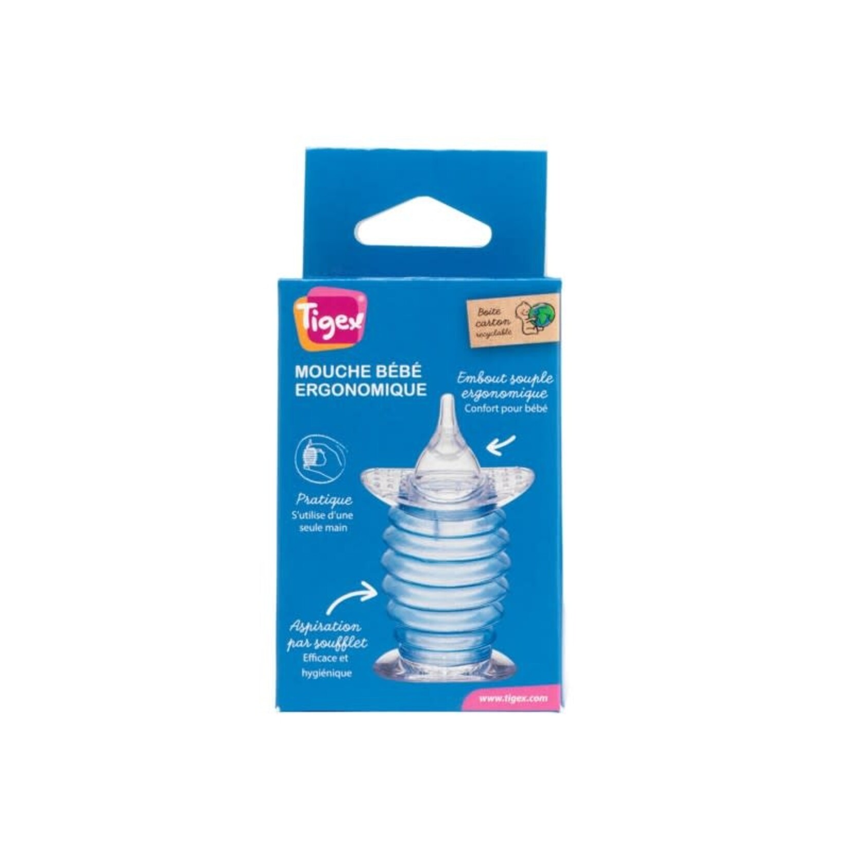 Aeromoov Tigex - Ergonomische Baby Neuszuiger